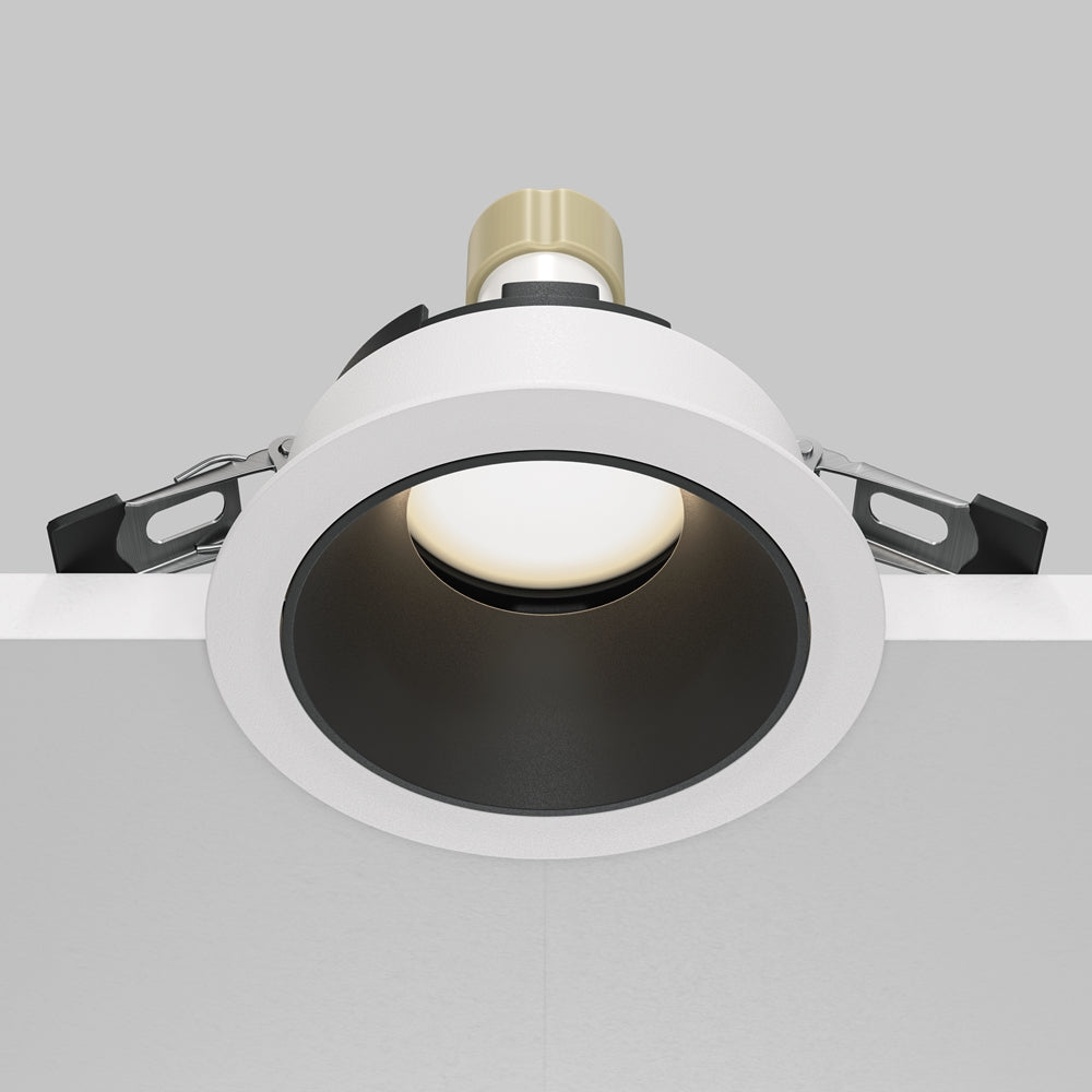 Maytoni downlight Share GU10 indbygget cirkulært lysarmatur