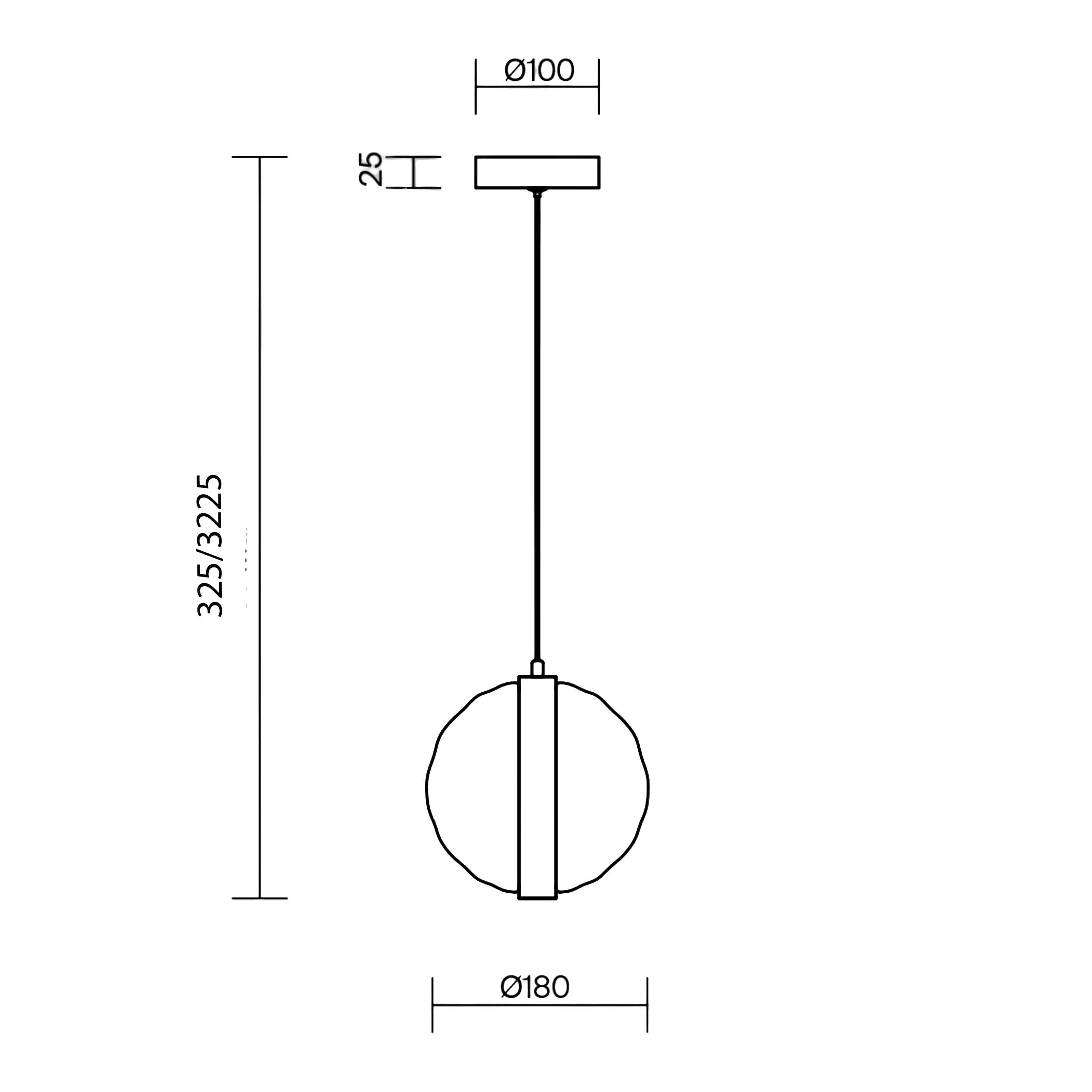 Maytoni Misterio LED-pendel