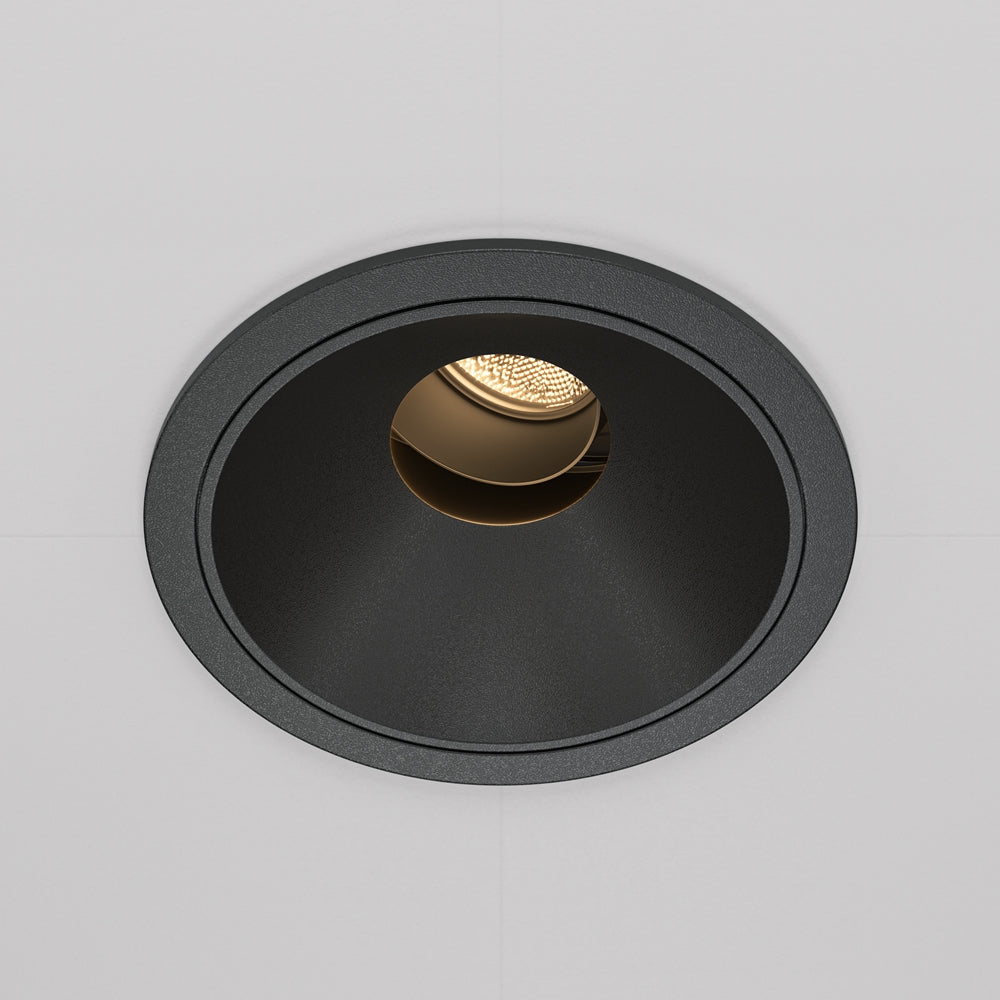 Maytoni downlight Wise LED 36° indbygget cirkulært lysarmatur