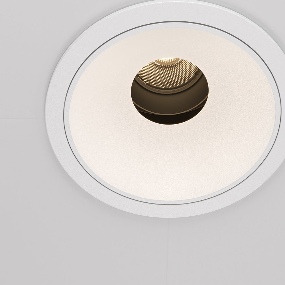 Maytoni downlight Wise LED 36° indbygget cirkulært lysarmatur