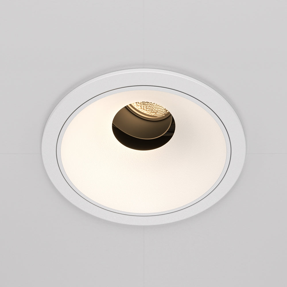 Maytoni downlight Wise LED 36° indbygget cirkulært lysarmatur
