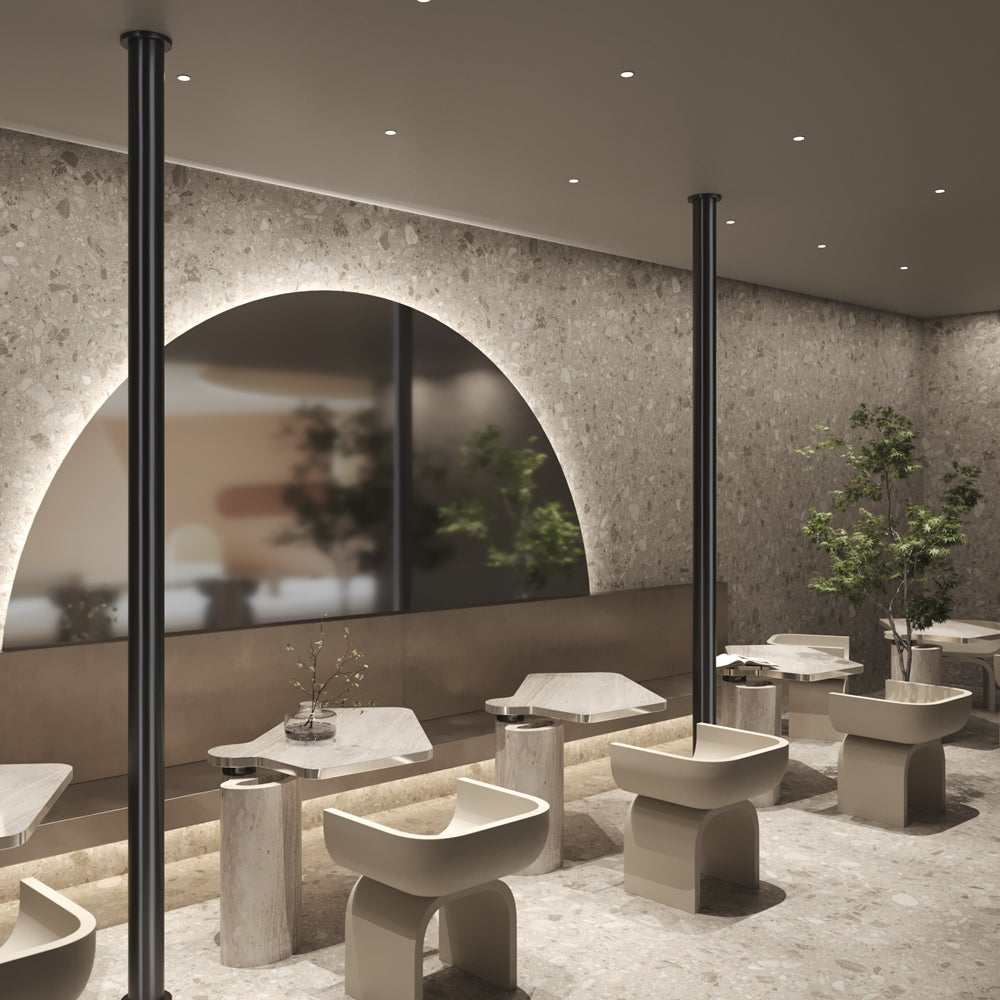 Maytoni downlight Wise LED 36° indbygget cirkulært lysarmatur