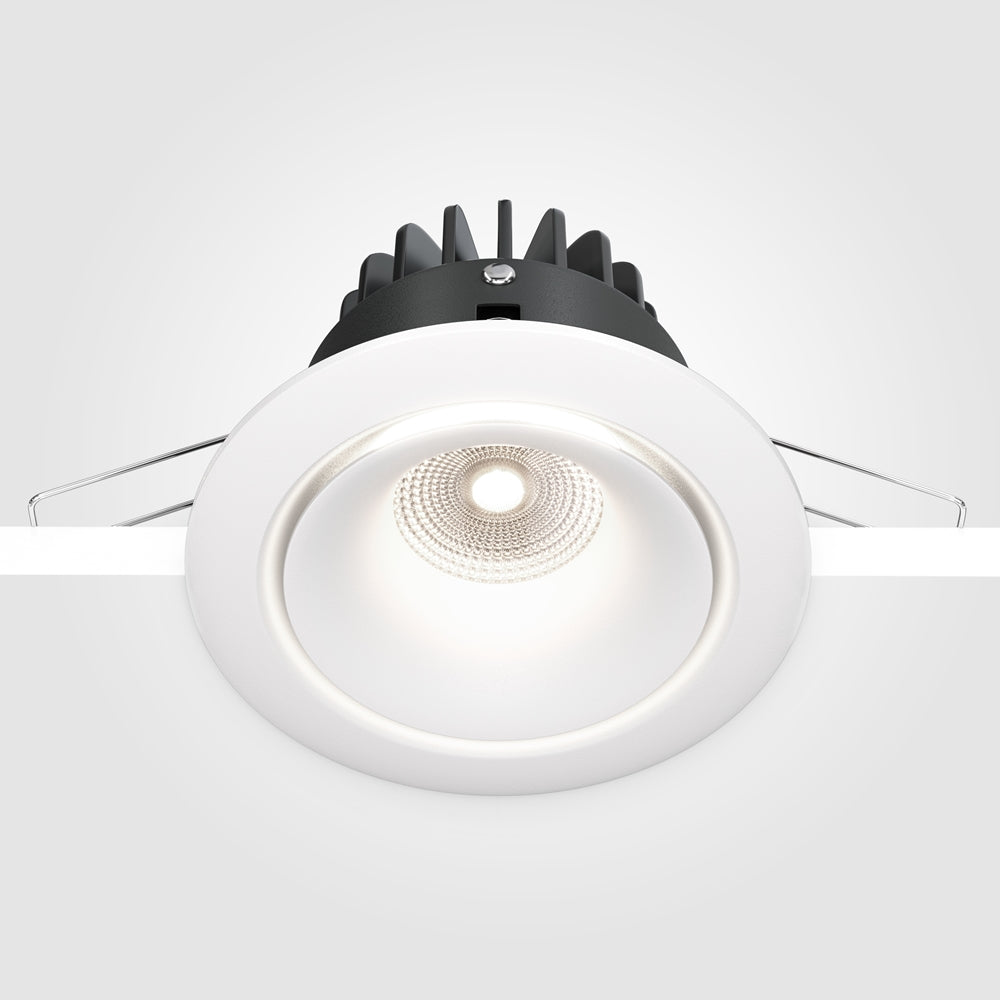 Maytoni downlight Yin LED 12W 60° indbygget cirkulært lysarmatur