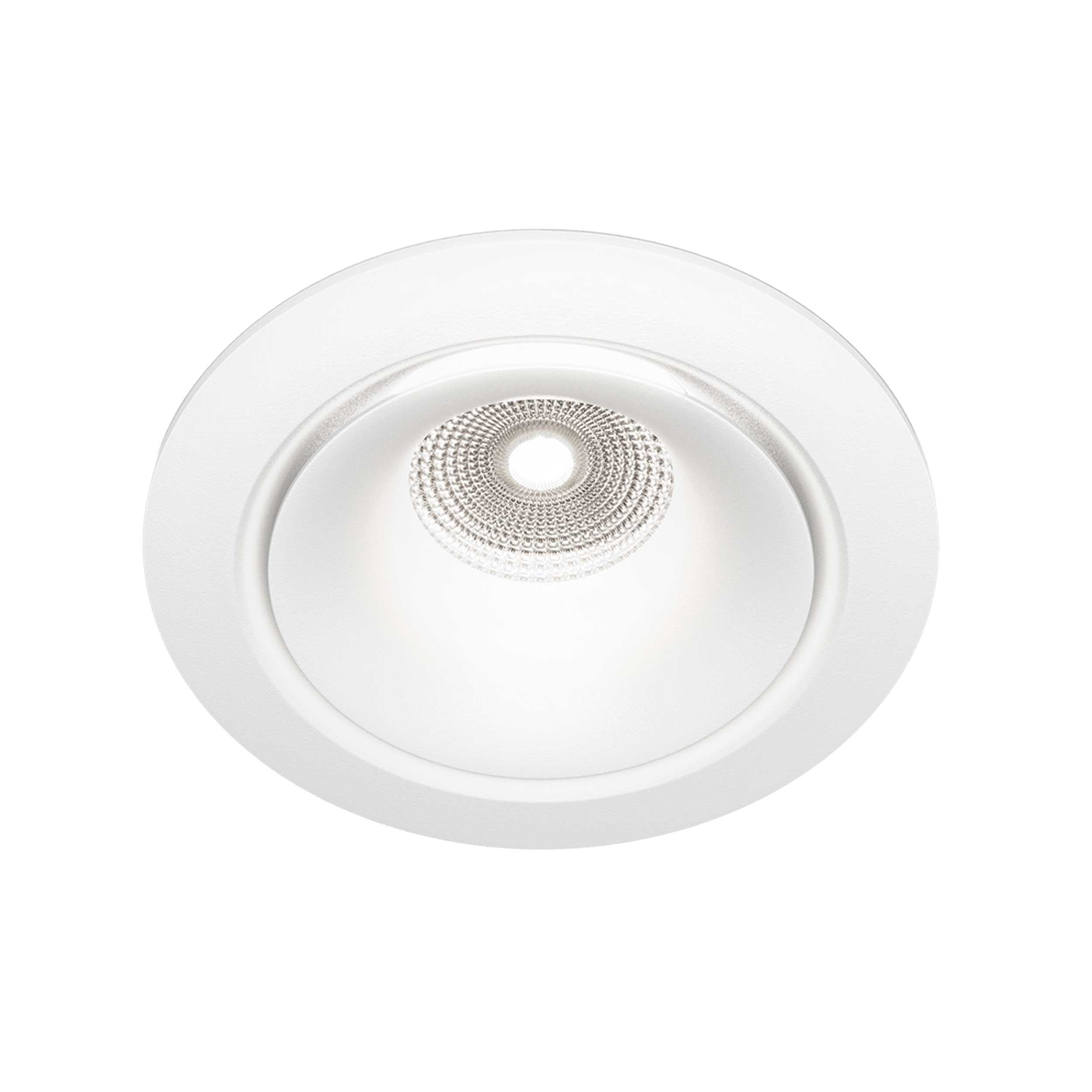 Maytoni downlight Yin LED 12W 60° indbygget cirkulært lysarmatur