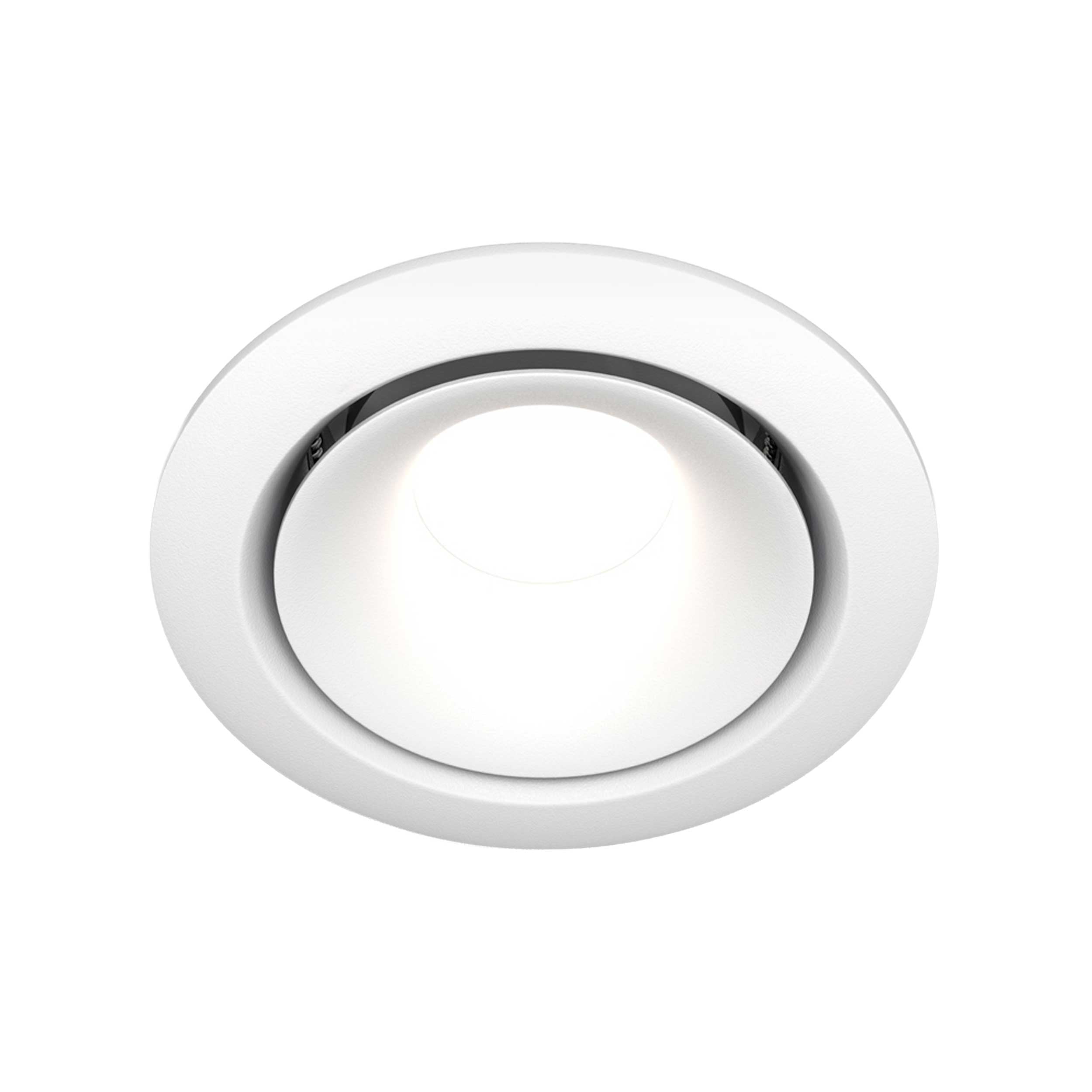 Maytoni downlight Yin GU10 indbygget cirkulært lysarmatur