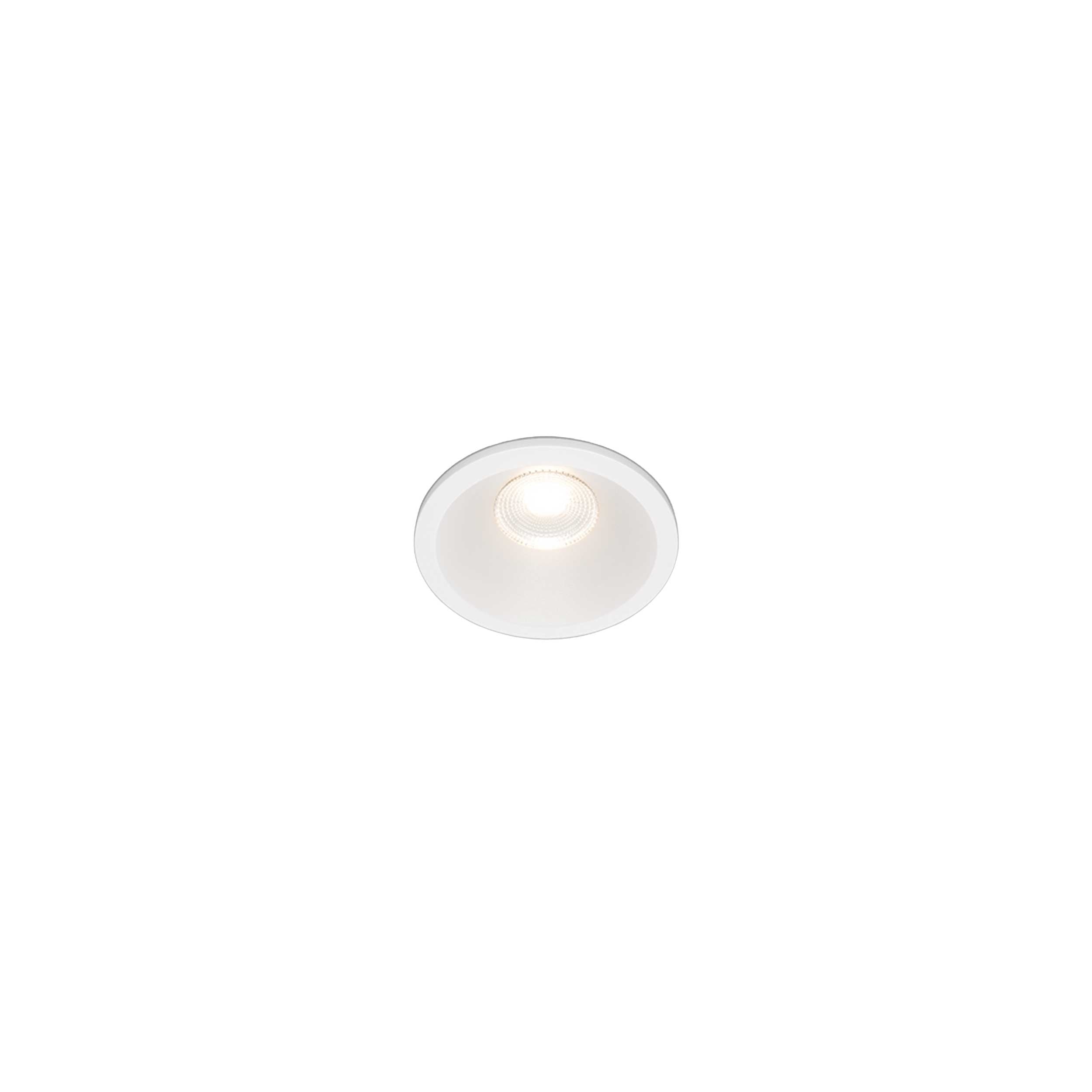 Maytoni downlight Zoom LED 60° indbygget cirkulært lysarmatur, hvid