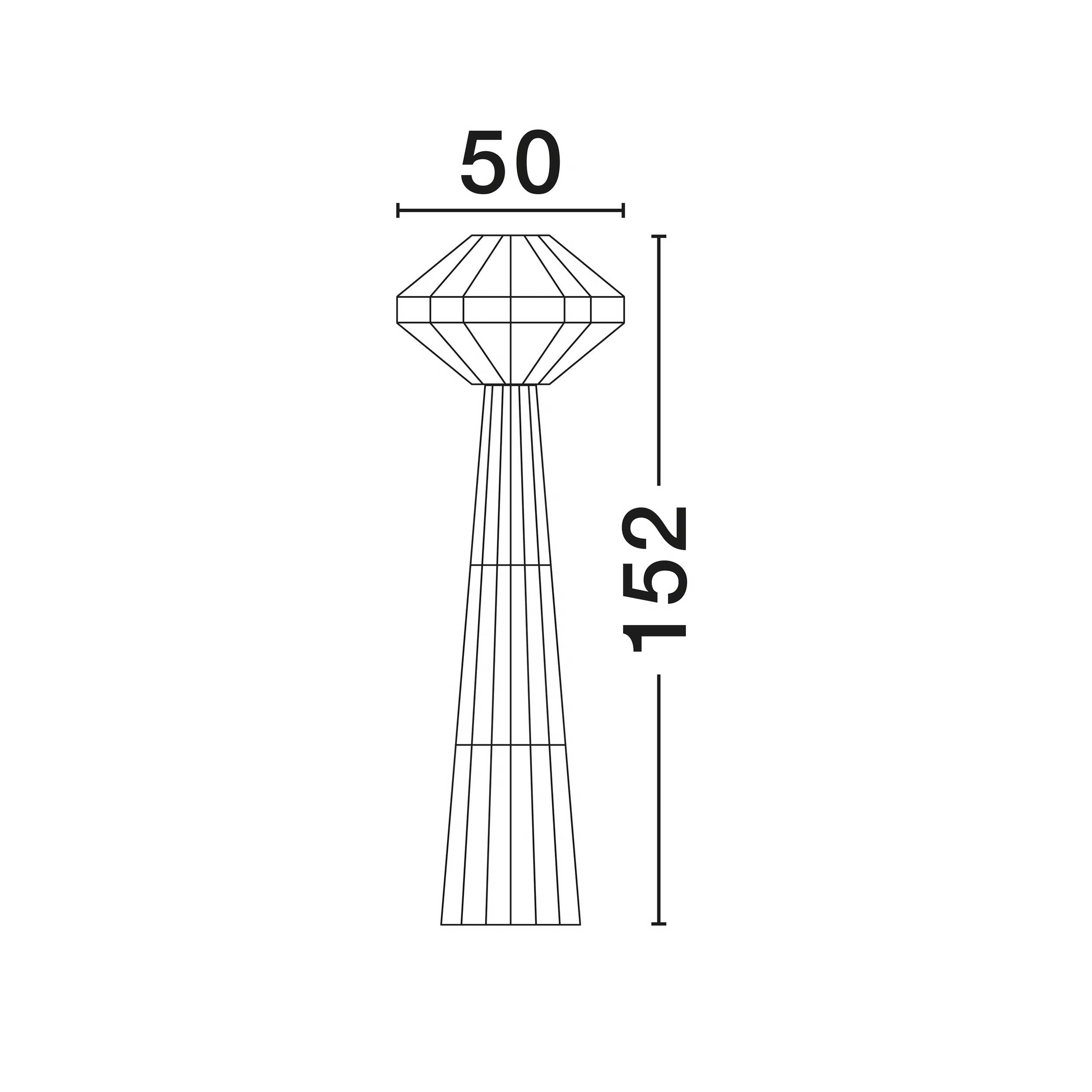 Nova Luce Abby E27 gulvlampe