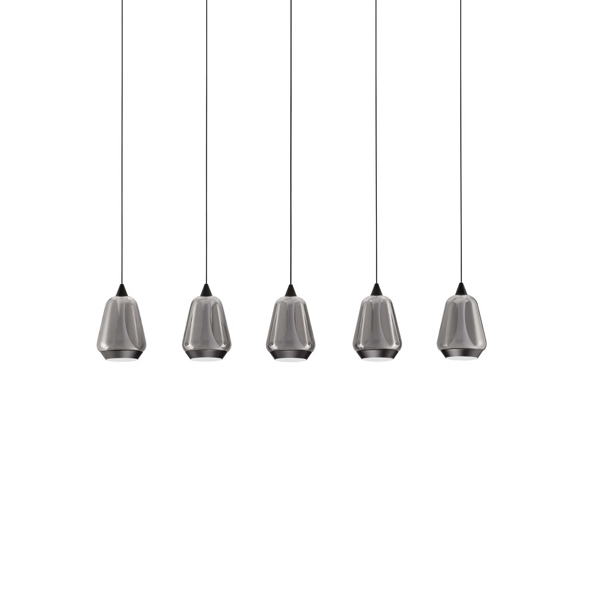Nova Luce Alish LED-pendel, lang