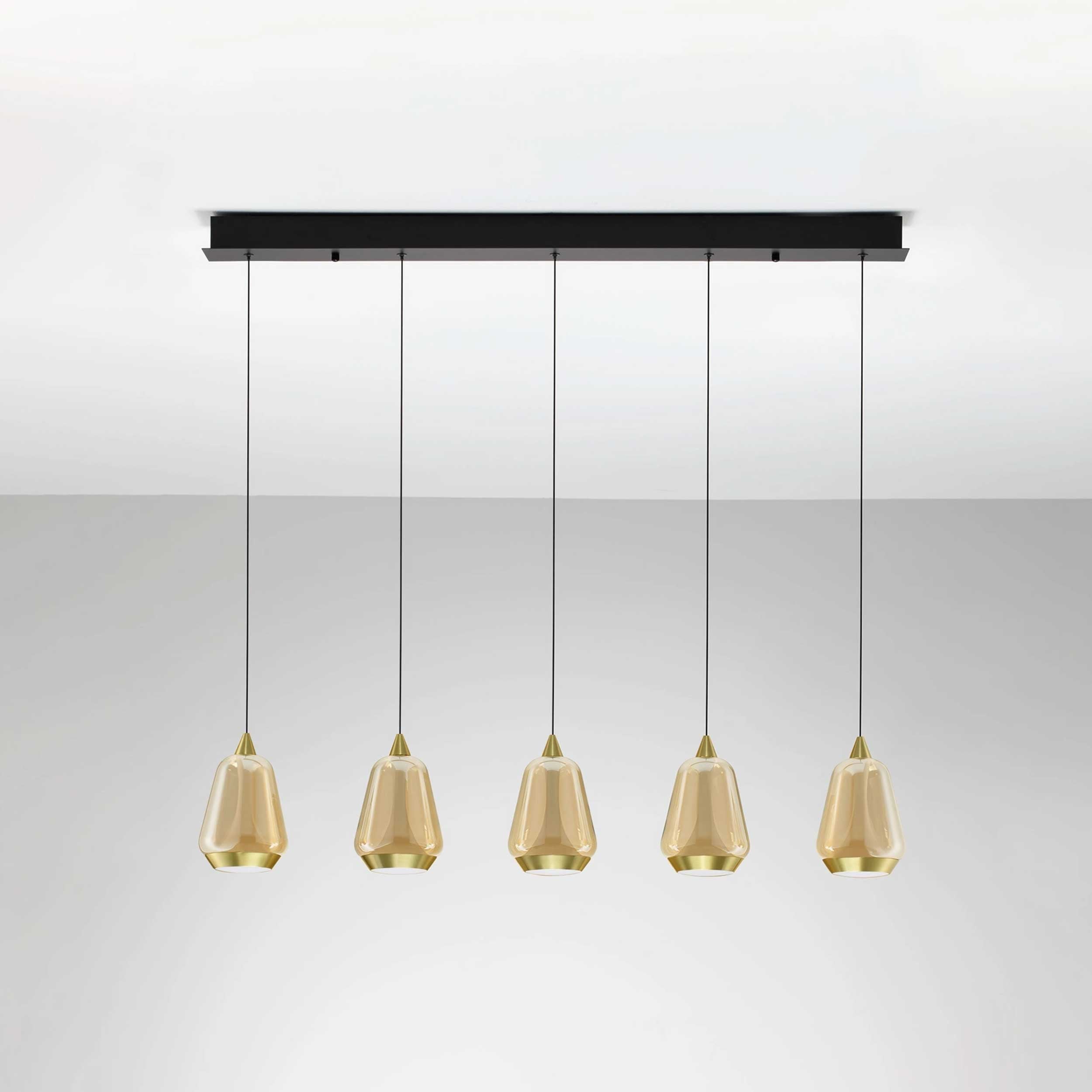 Nova Luce Alish LED-pendel, lang