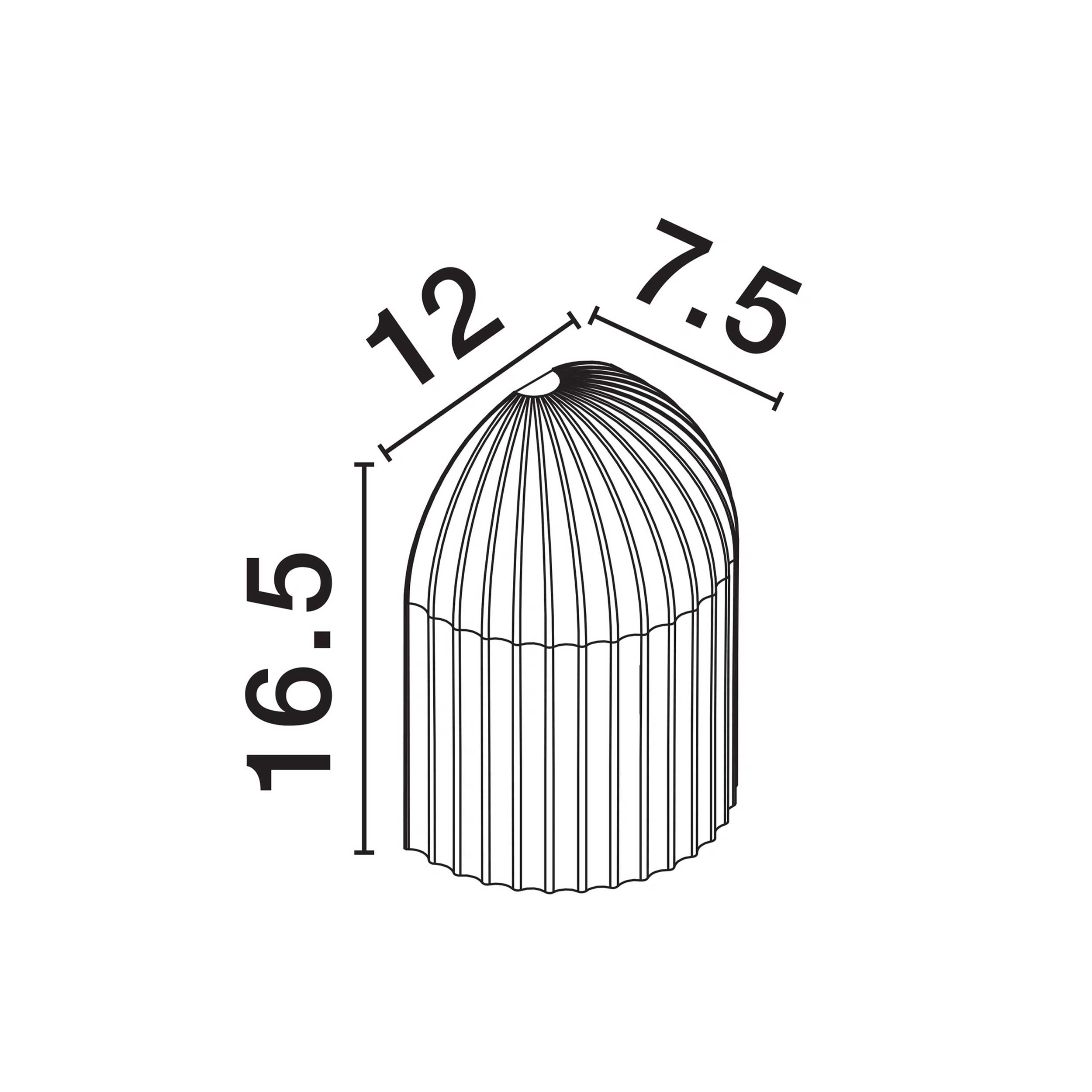 Nova Luce Ammos GU10 væglampe