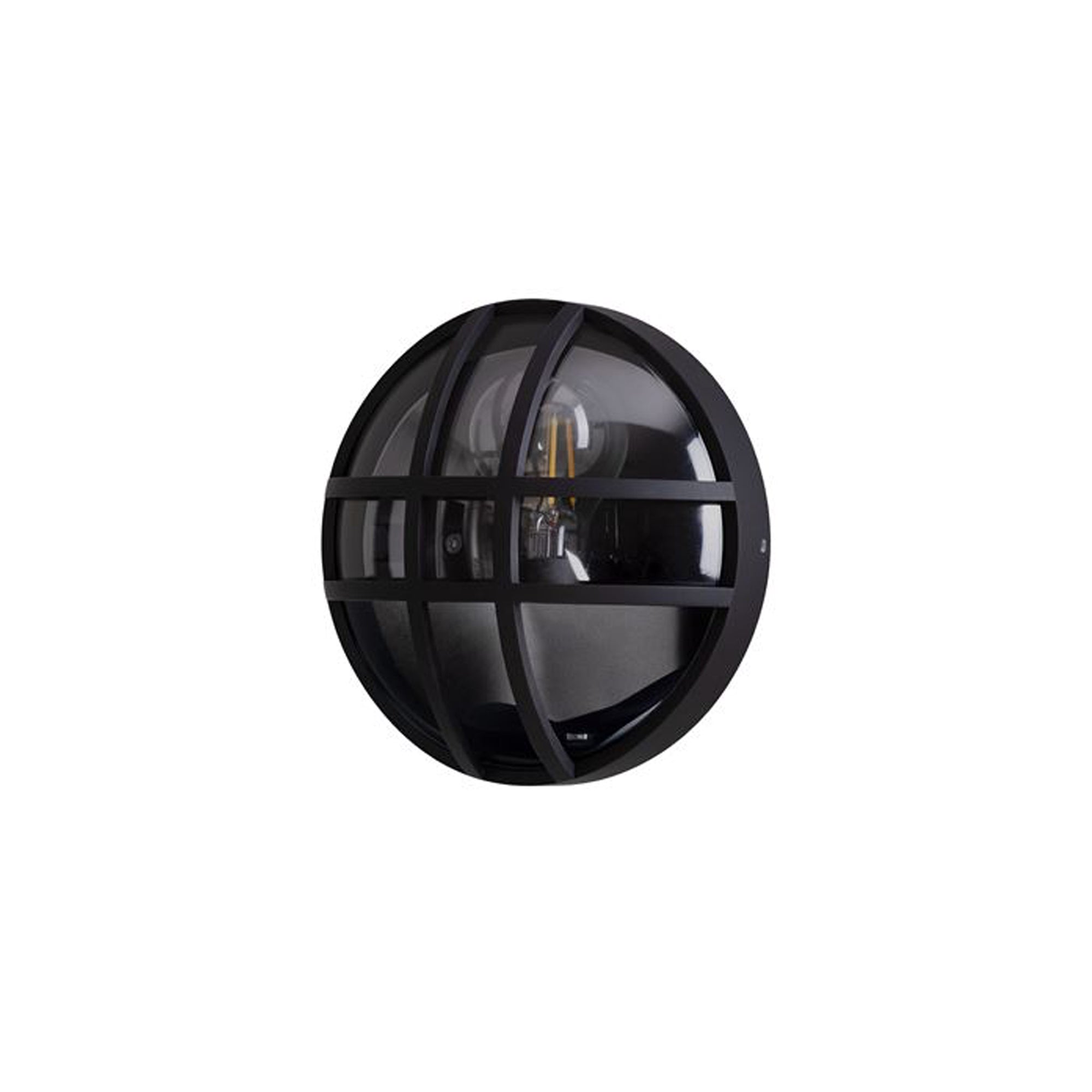 Nova Luce Amel E27 nástěnné kulaté svítidlo IP65