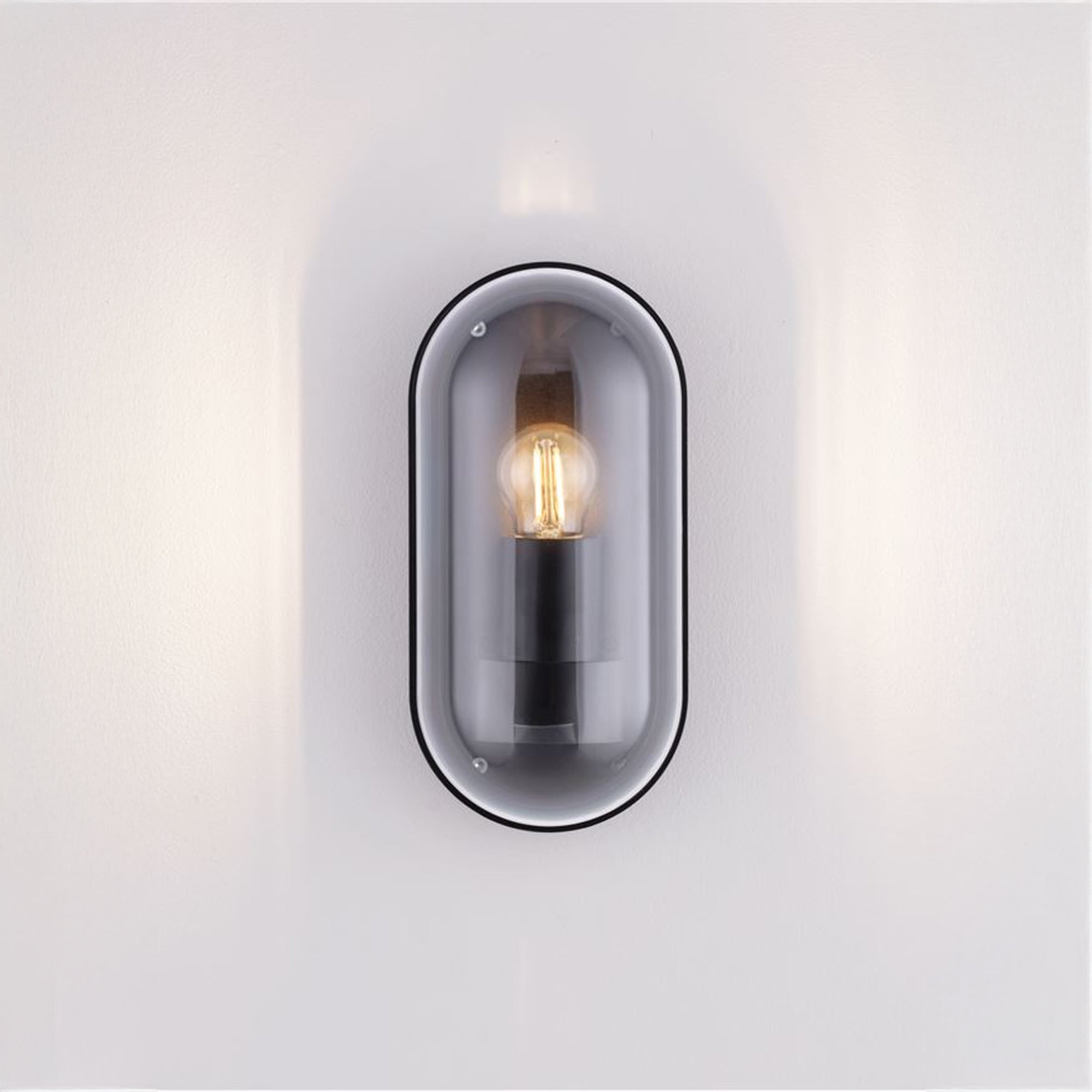 Nova Luce Amel E27 nástěnné oválové svítidlo IP65