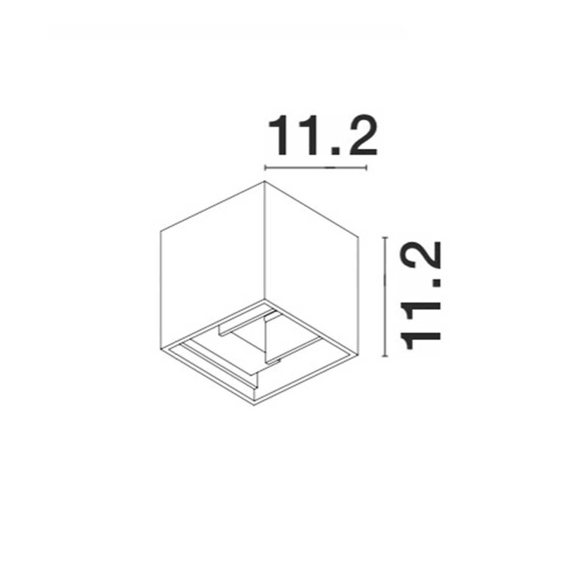 Nova Luce Como LED nástěnné svítidlo IP65
