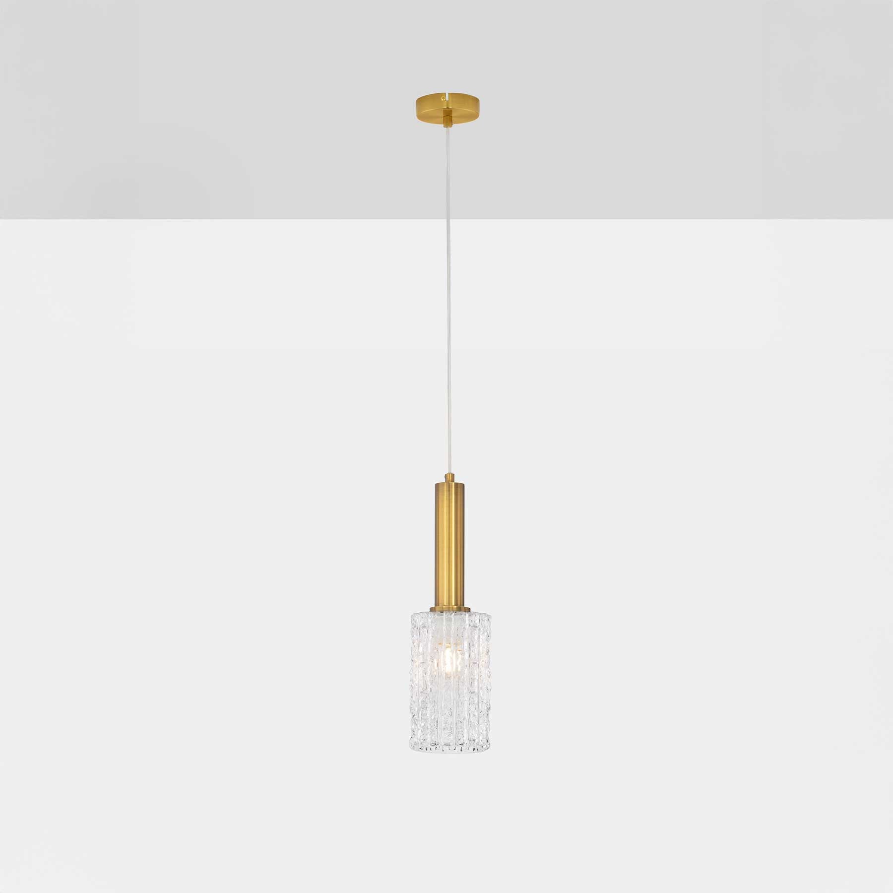 Nova Luce Certa E27 skleněné závěsné svítidlo