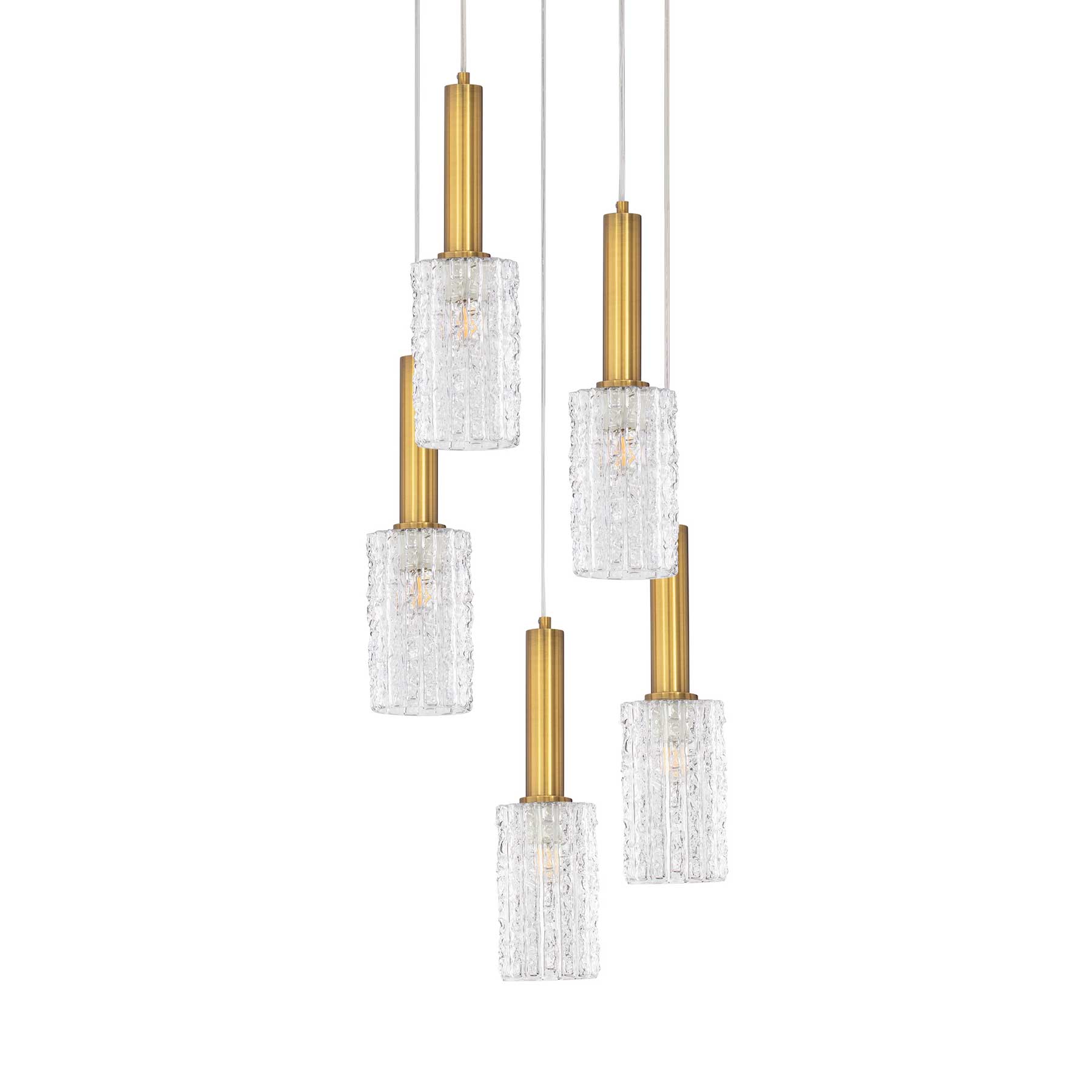 Nova Luce Certa E27 skleněné závěsné svítidlo