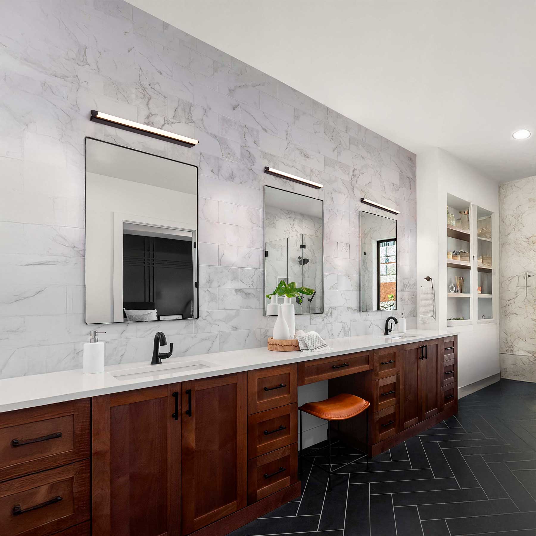 Nova Luce Endo LED nástěnné svítidlo IP44