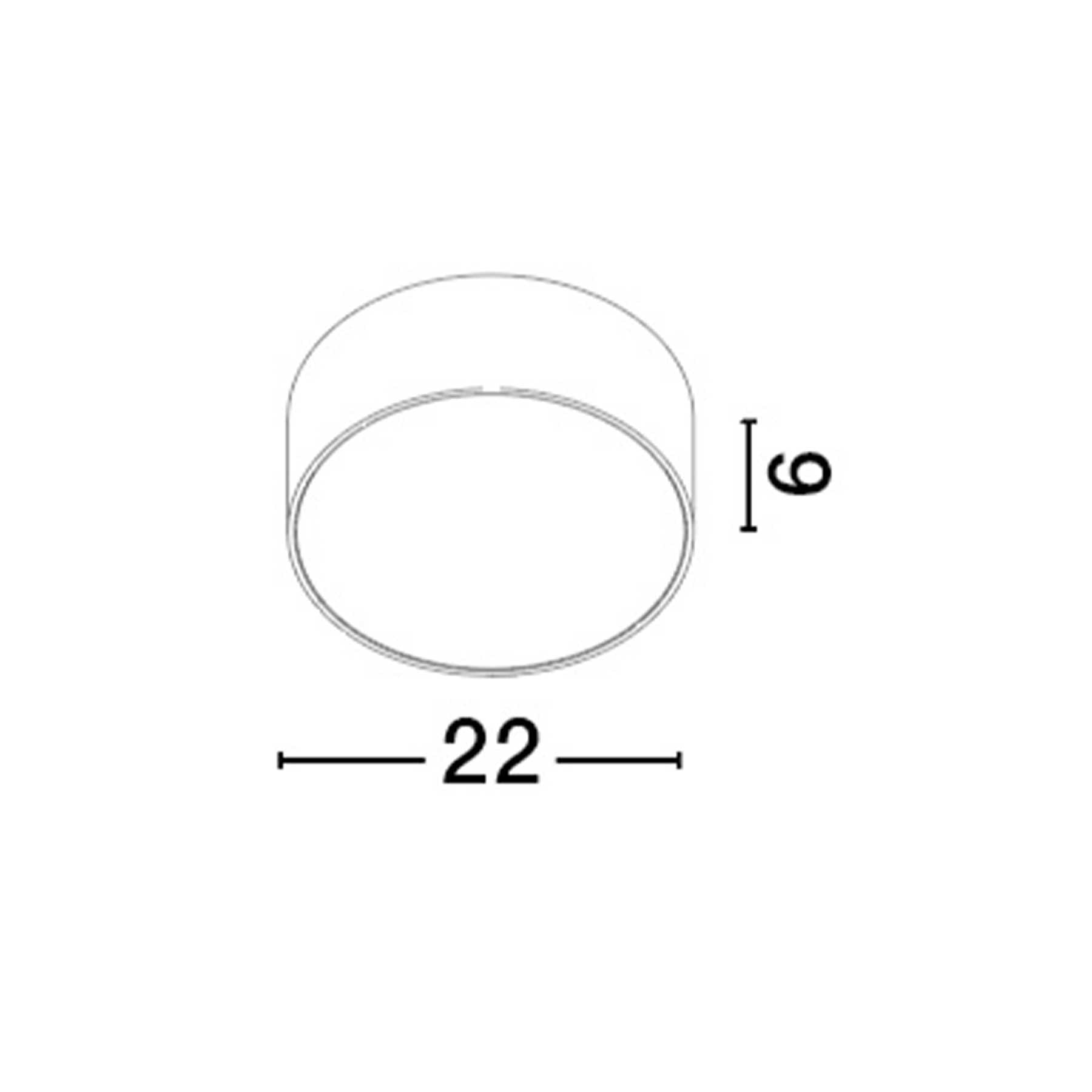 Nova Luce Judi LED stropní svítidlo IP65