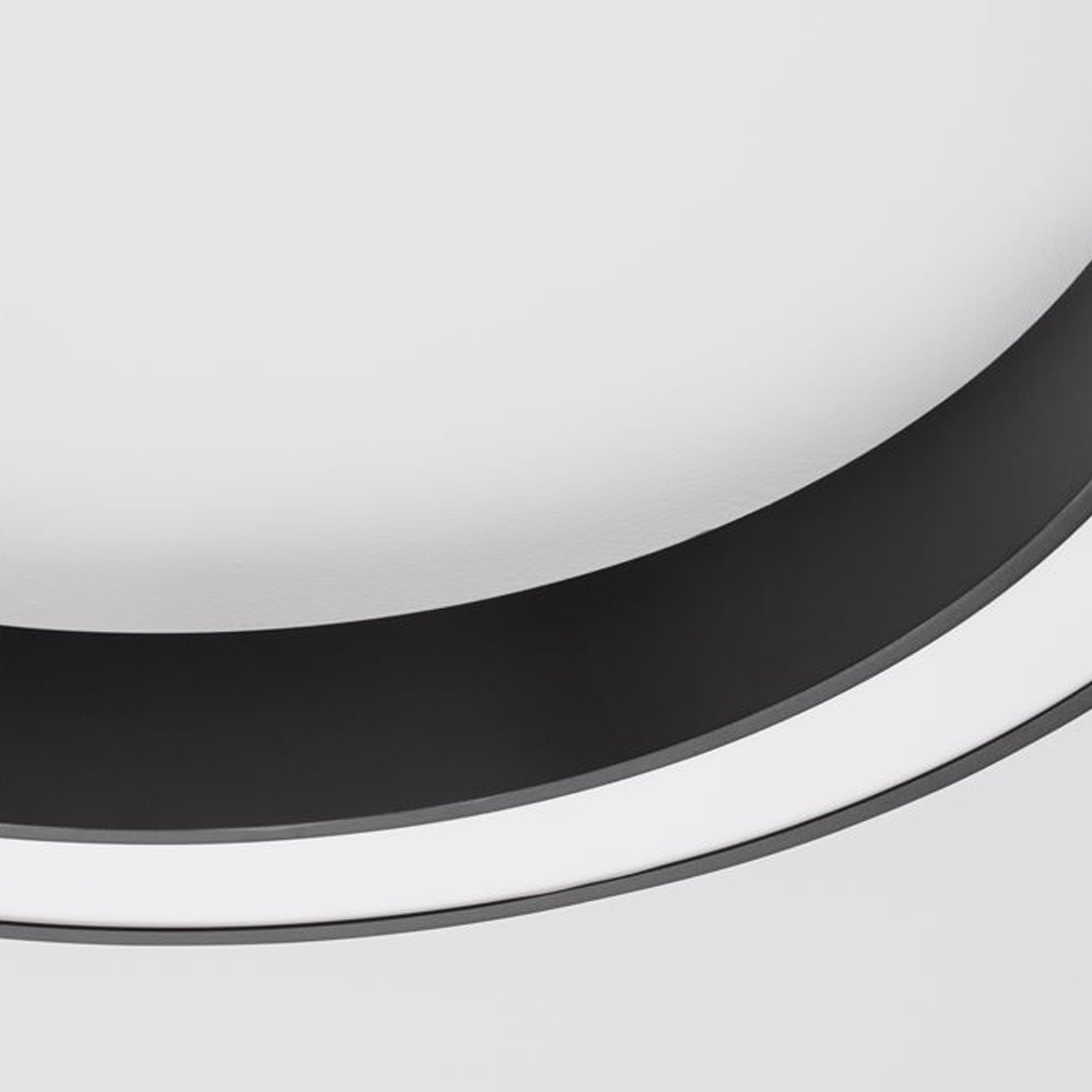 Nova Luce Morbido LED kruhové přisazené svítidlo CCT s ovladačem + app