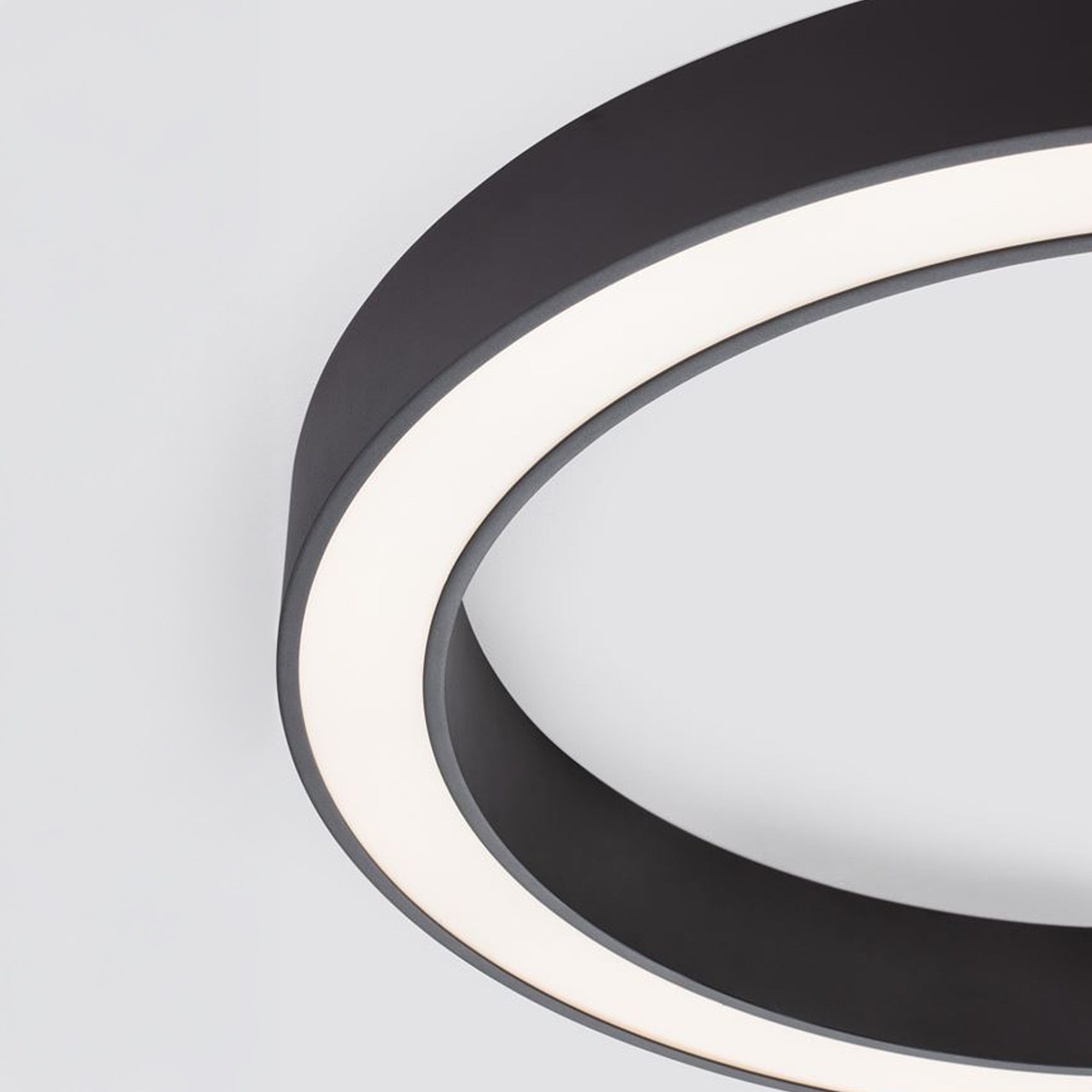 Nova Luce Morbido LED kruhové přisazené svítidlo CCT s ovladačem + app