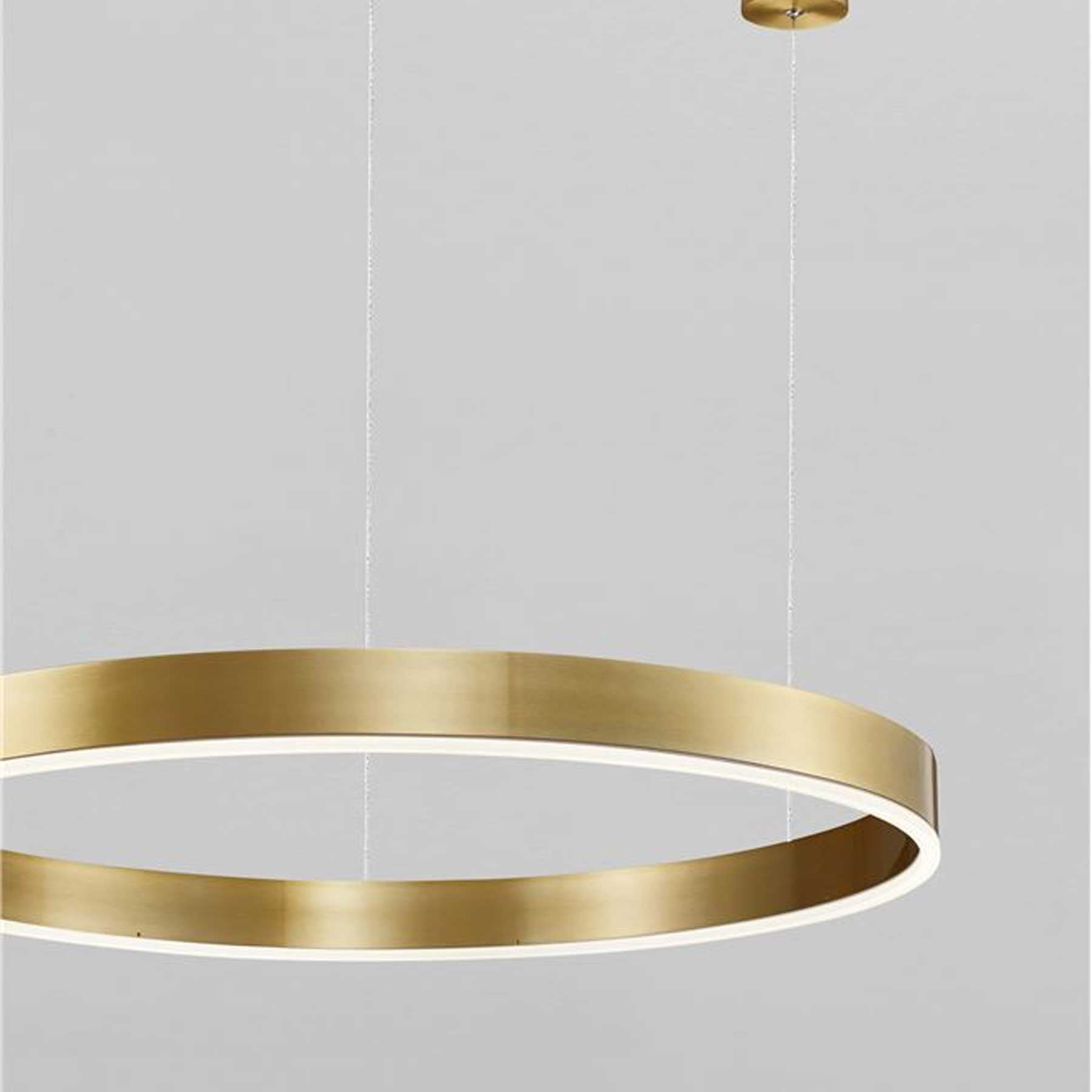 Nova Luce Motif LED kruhové závěsné svítidlo stmívatelné CCT