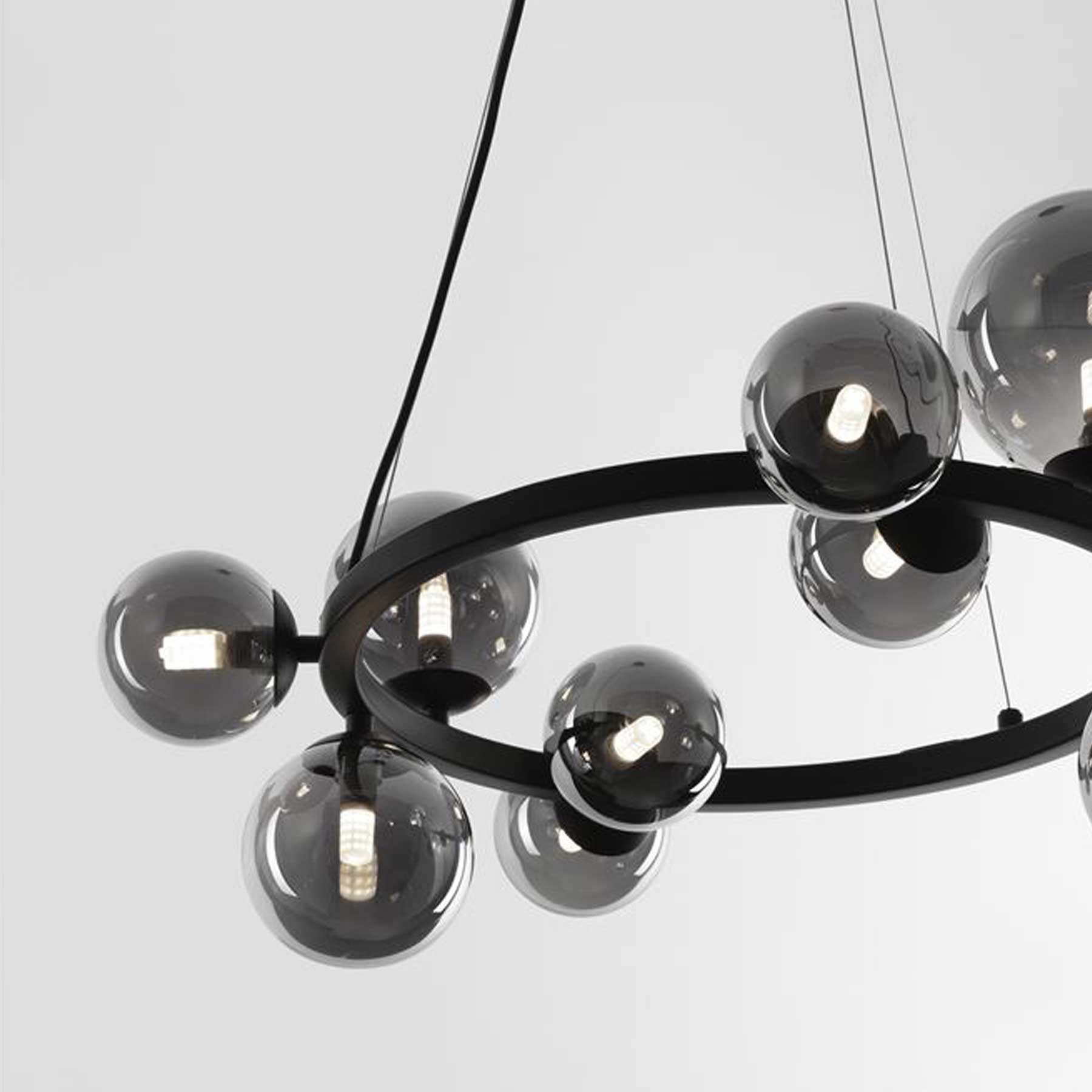 Nova Luce Odillia G9 závěsný kruhový lustr