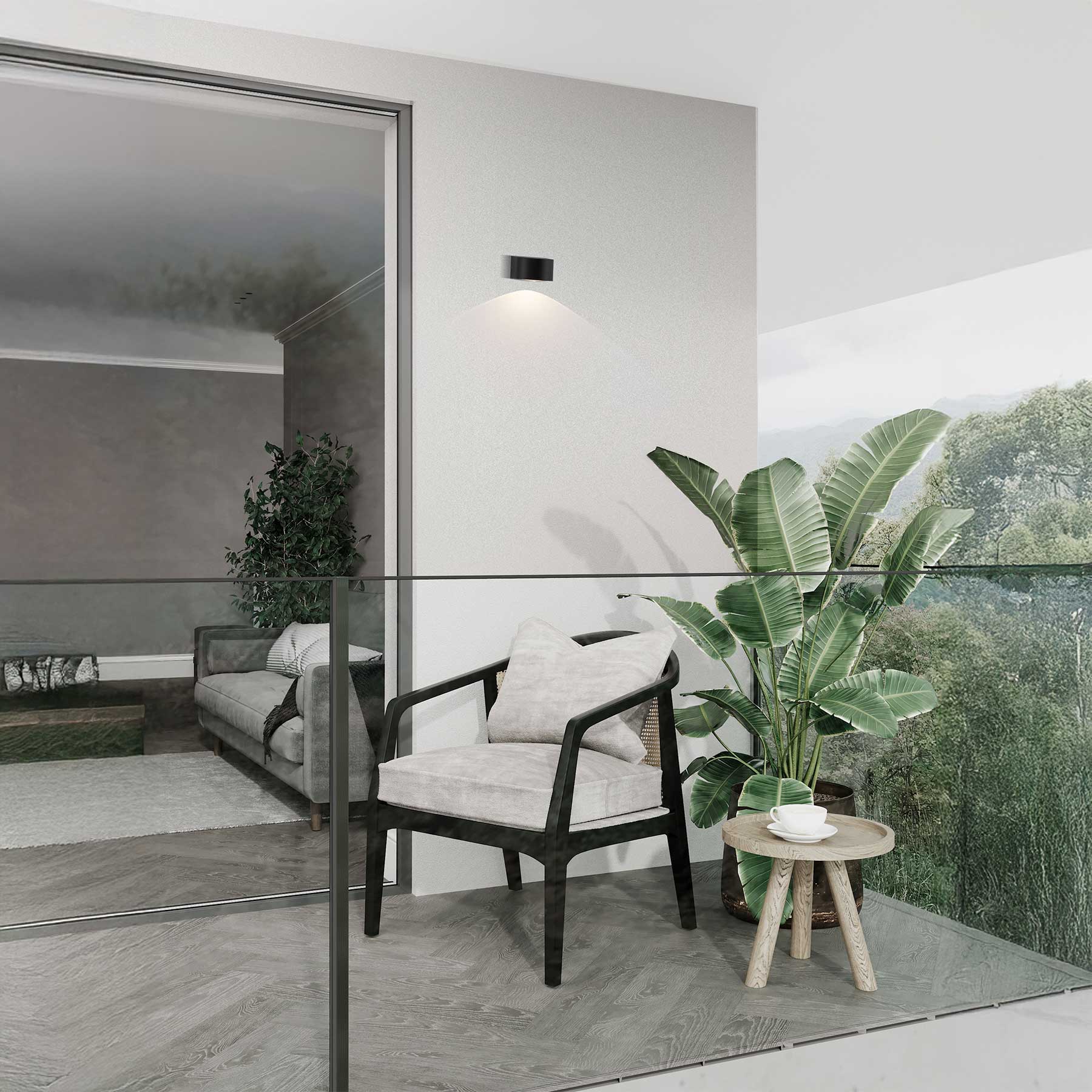 Nova Luce Opera LED nástěnné svítidlo IP54