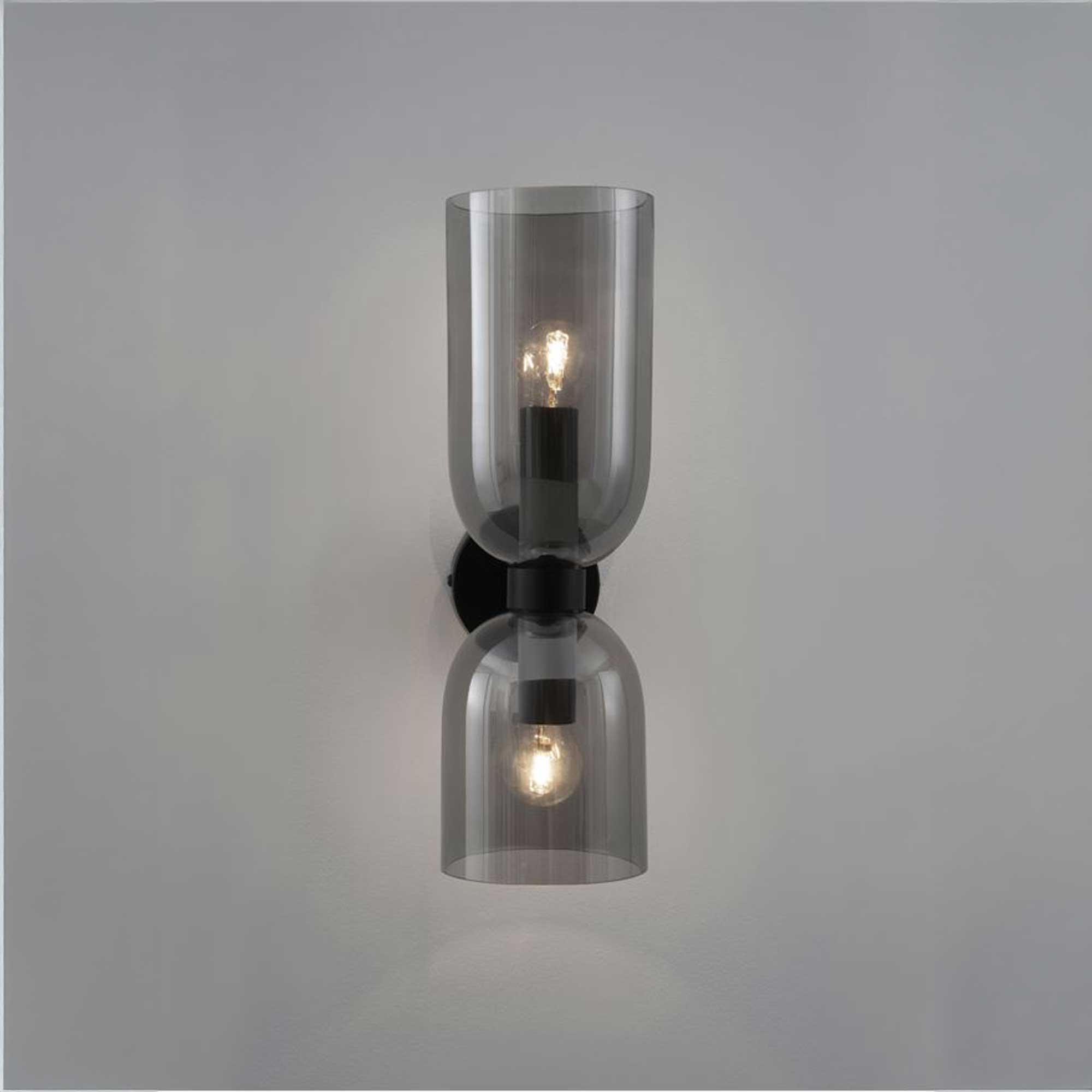 Nova Luce Palmer E27 skleněné nástěnné svítidlo