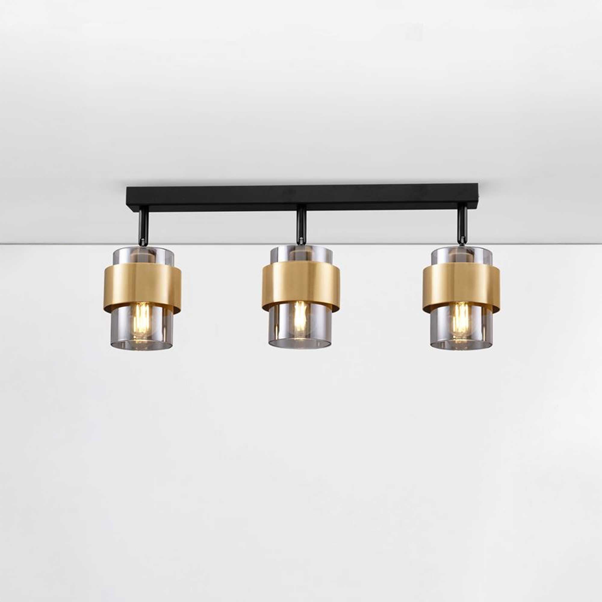 Nova Luce Sianna E27 skleněné stropní svítidlo