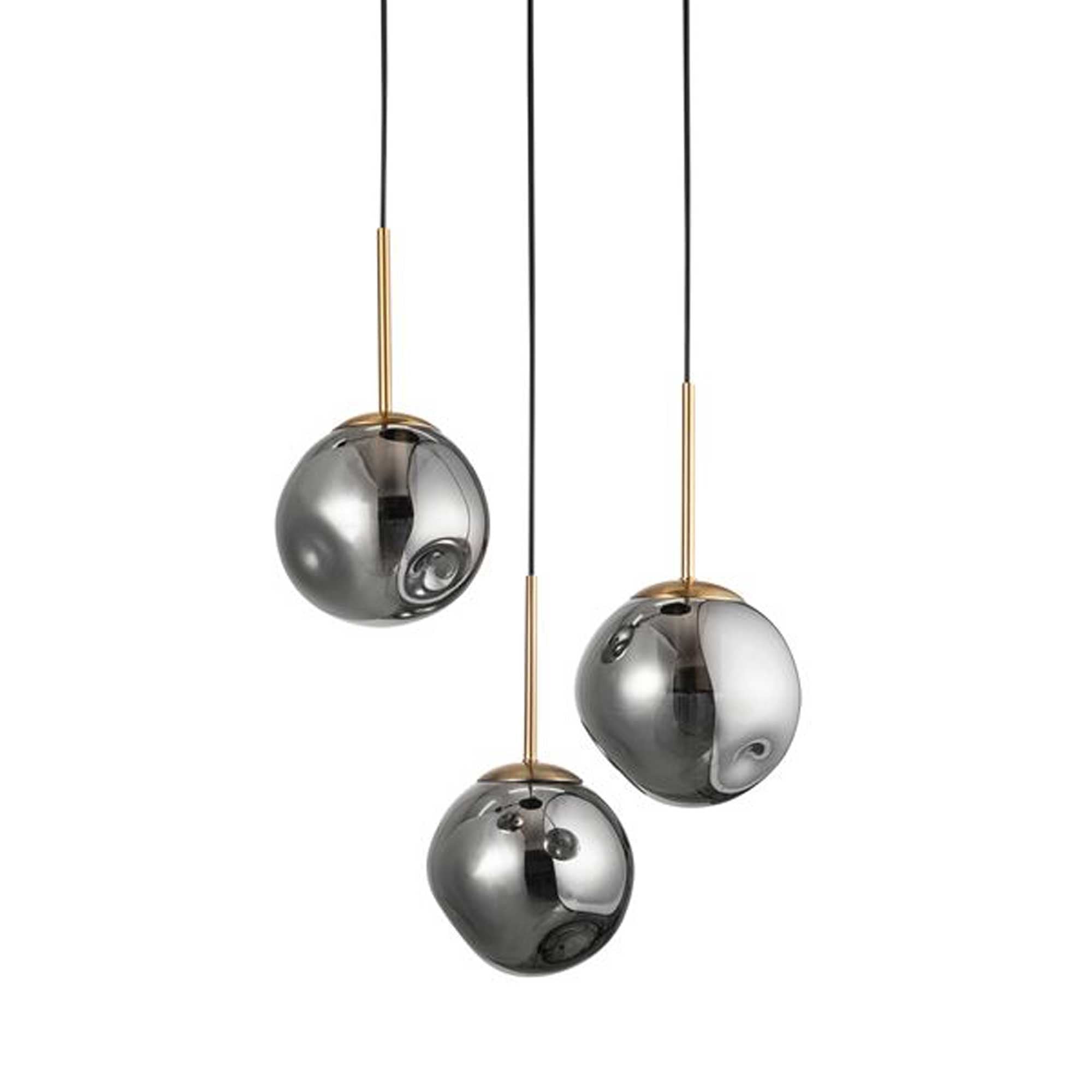 Nova Luce Spada E27 skleněné závěsné svítidlo