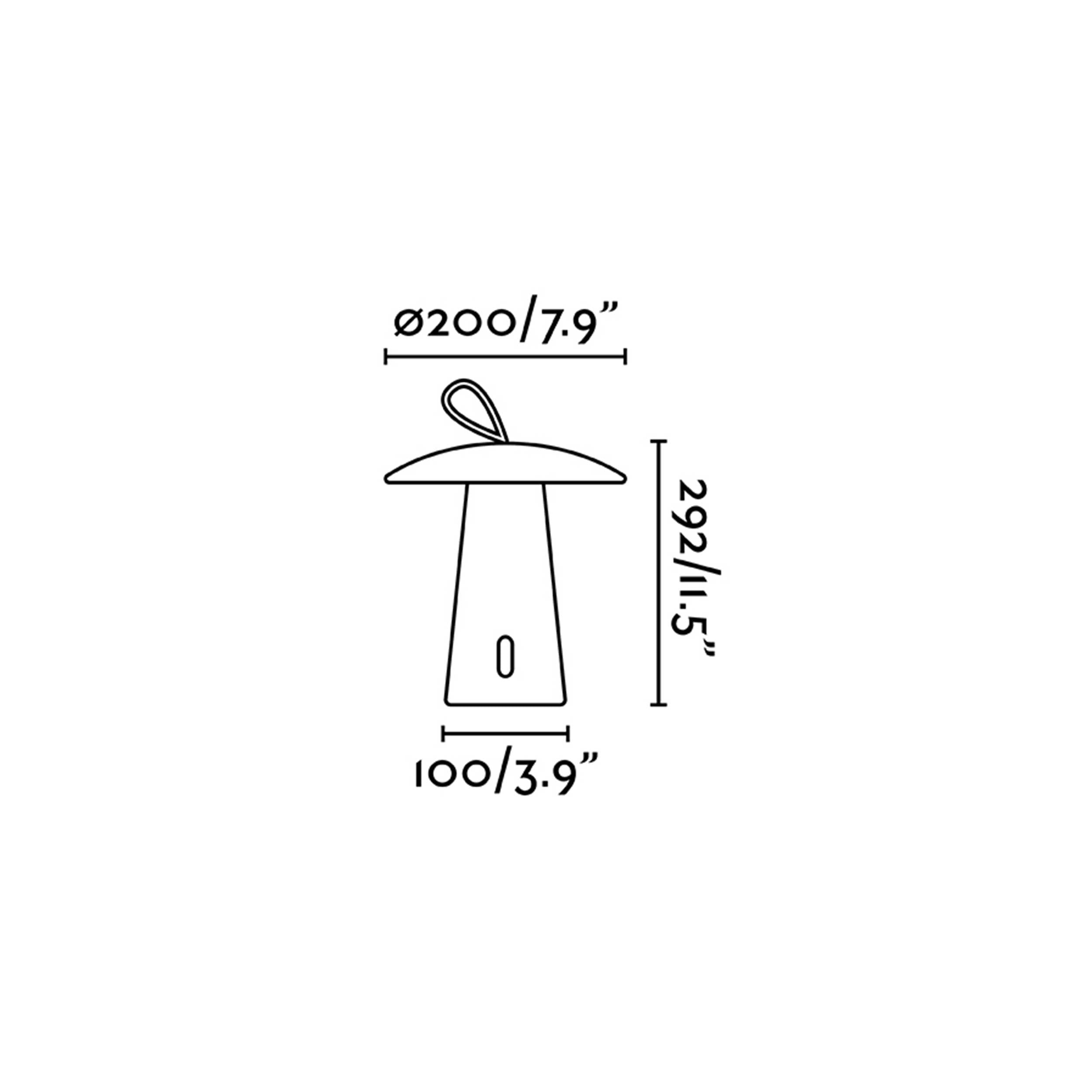 Faro Task LED bærbar bordlampe