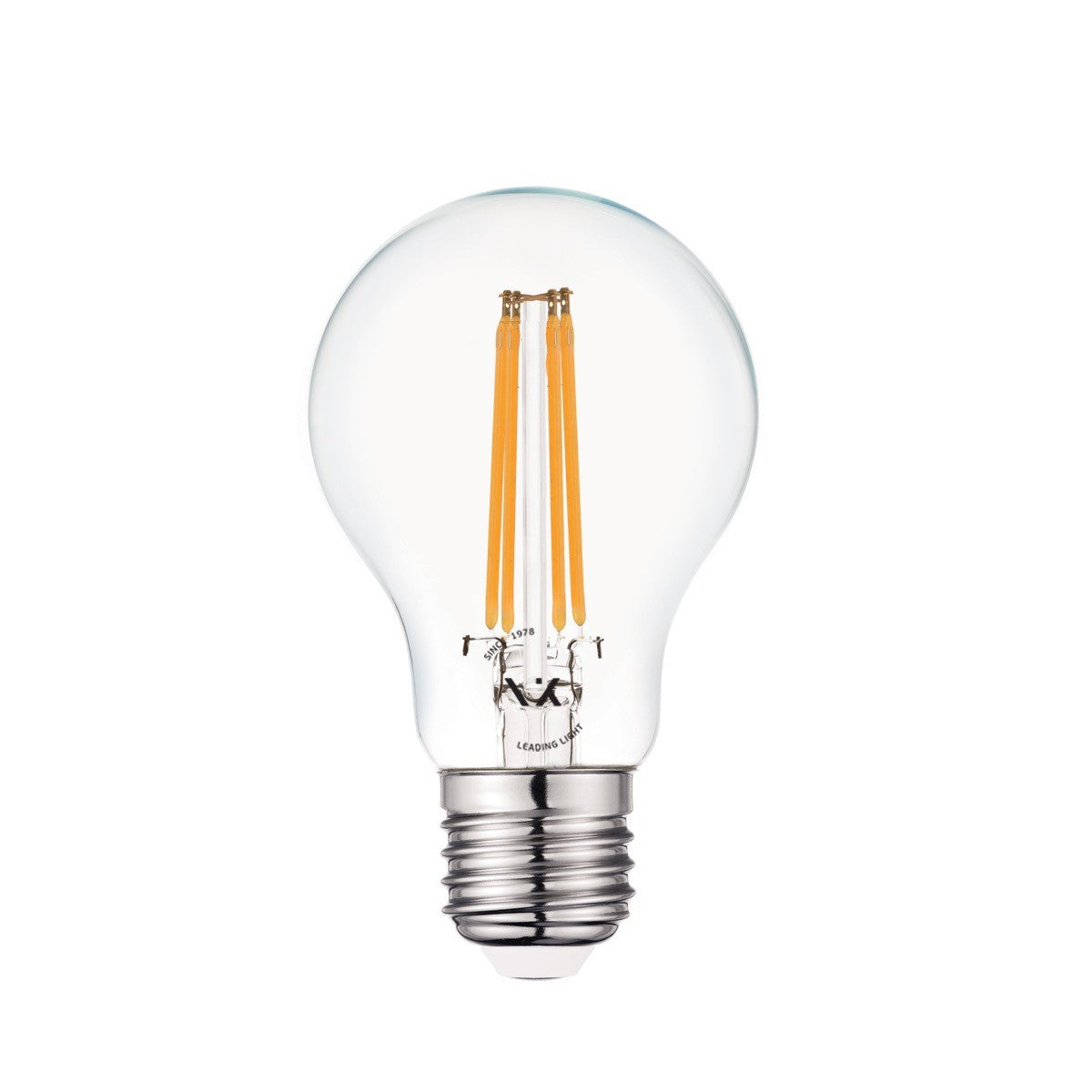 LED-pære VK Light Classic Filament Clear-A60 E27 2700K