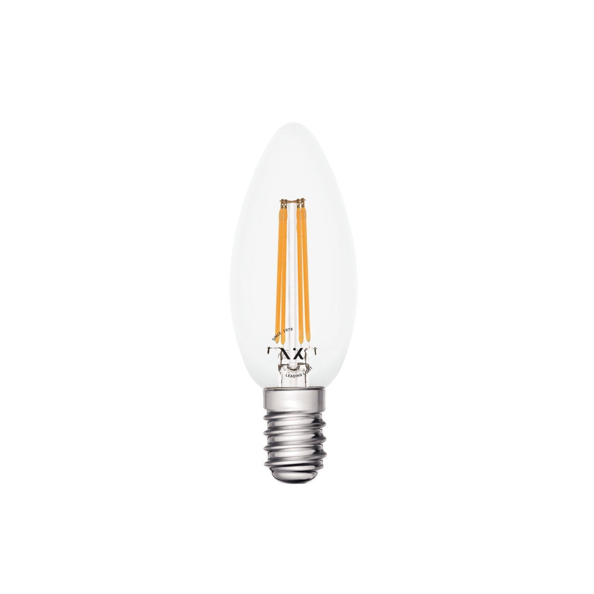 LED-pære VK Light Candle Filament Clear E14 4,3 W