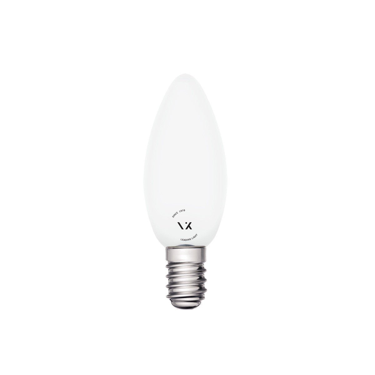 LED-pære VK Light Candle Filament Milky E14