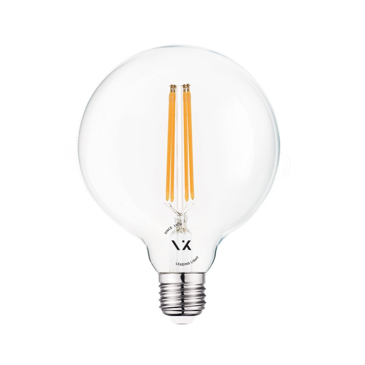 LED-pære VK Light Globo Filament Clear E27 2700K 7W, dæmpbar