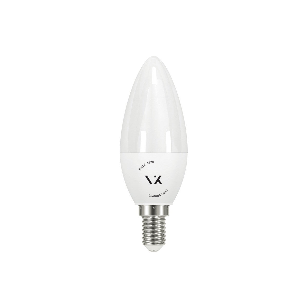 LED-pære VK Light Candle Plastic E14 9W