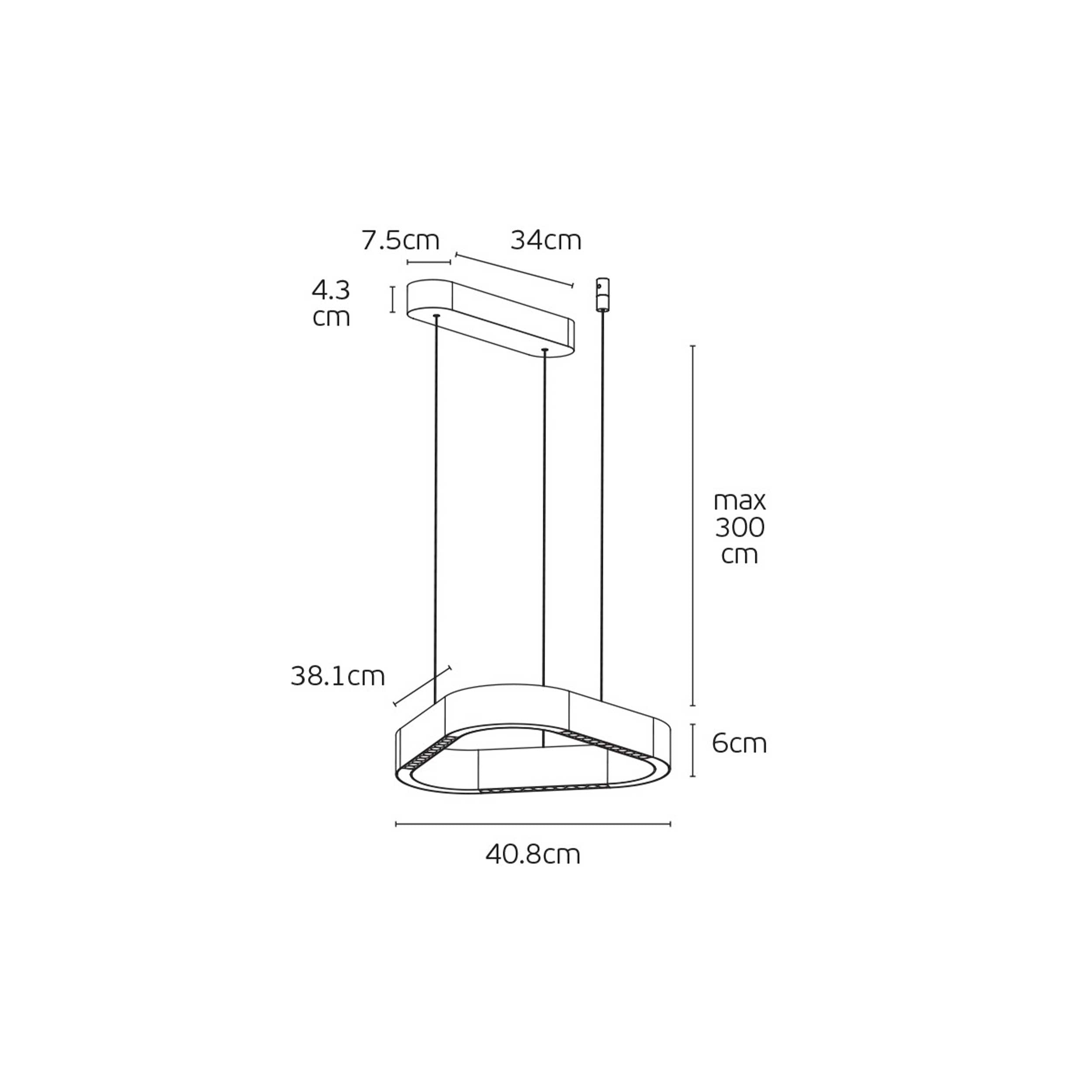 VK Light Aria LED pendel
