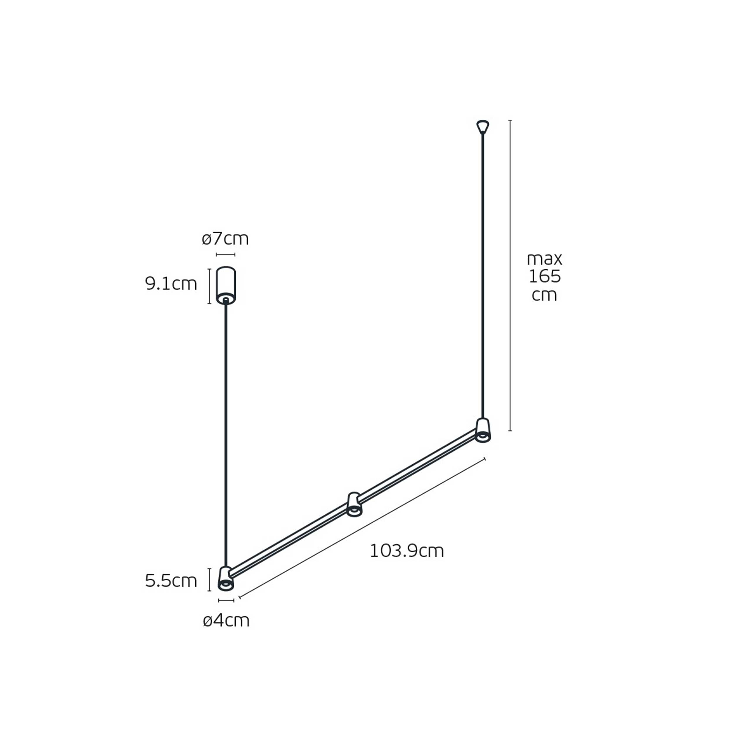VK Light Iris LED pendel