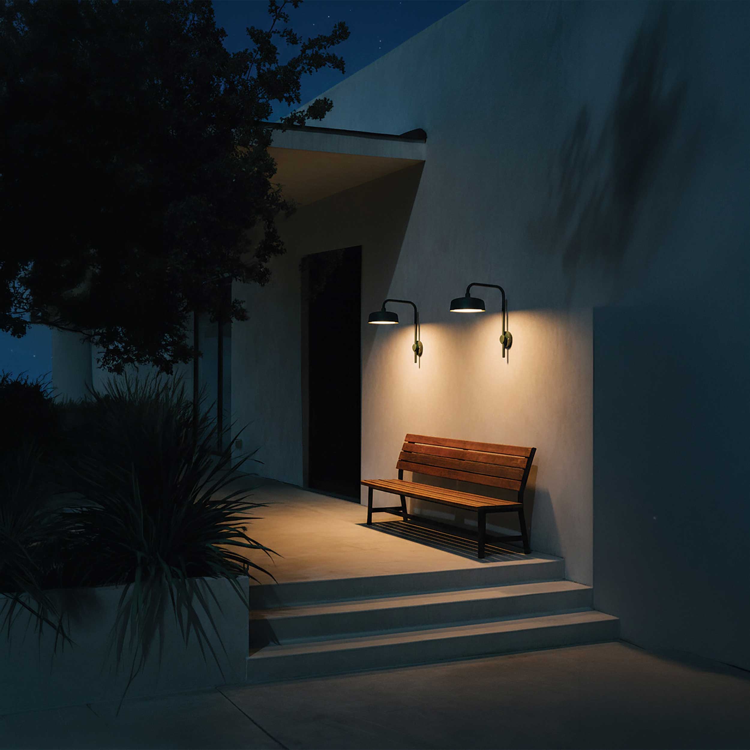 VK Light Jade LED-væglampe IP65