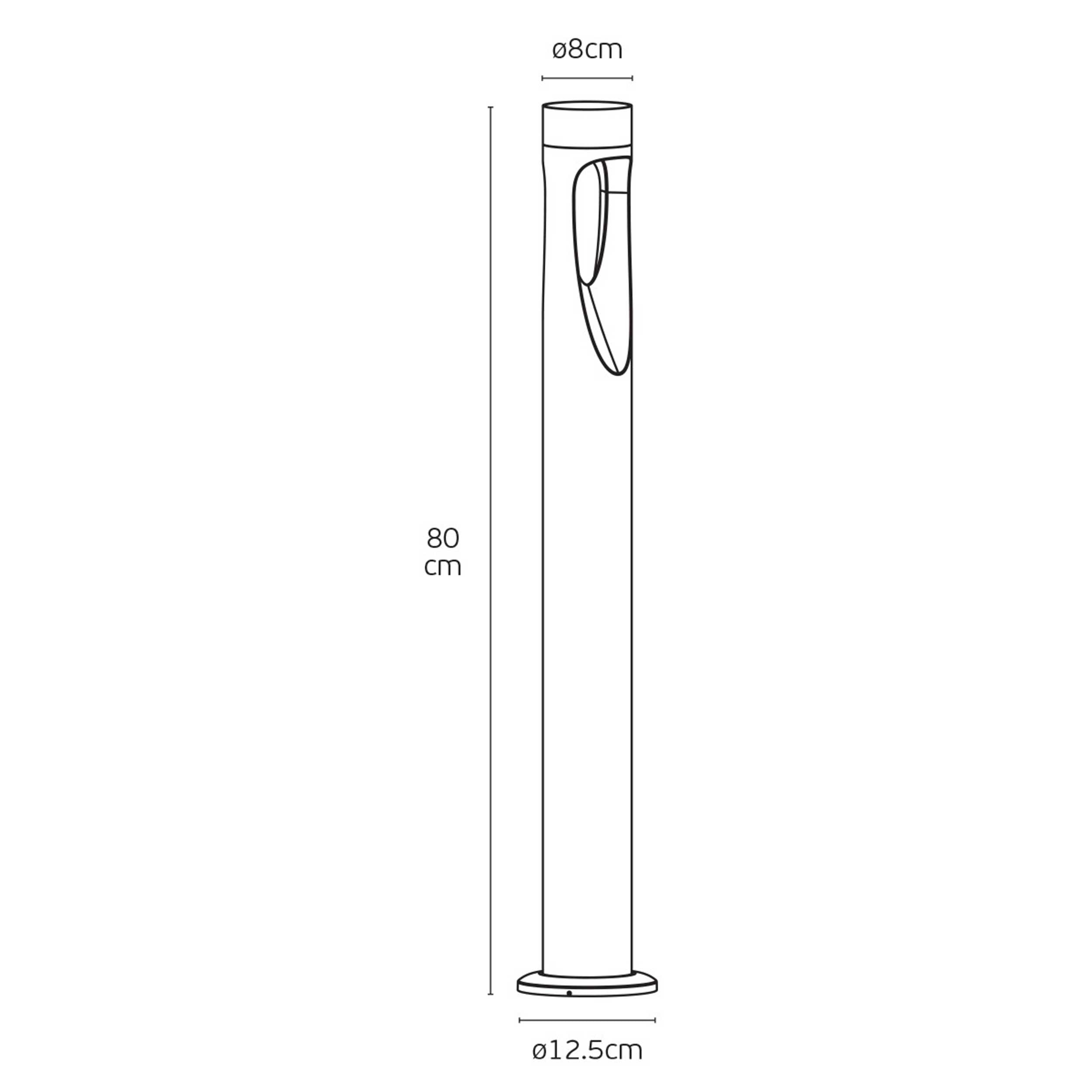 VK Light Korn II LED-stolpelampe IP65
