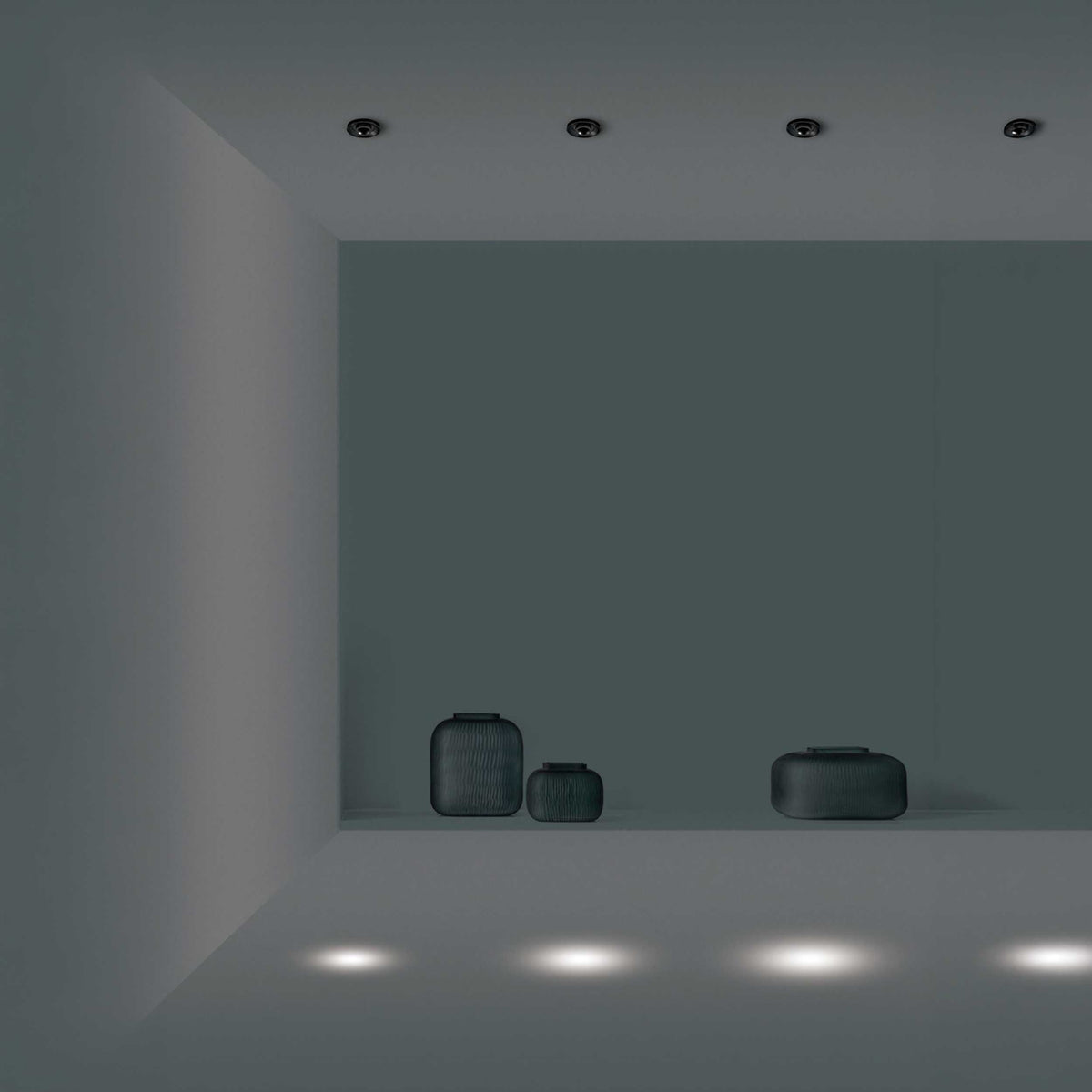 VK Light Bloc Zoom LED justerbar indbygget lampe 15°–24°