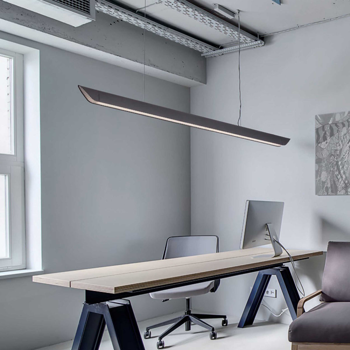 VK Light Mute Slim LED akustisk pendellampe