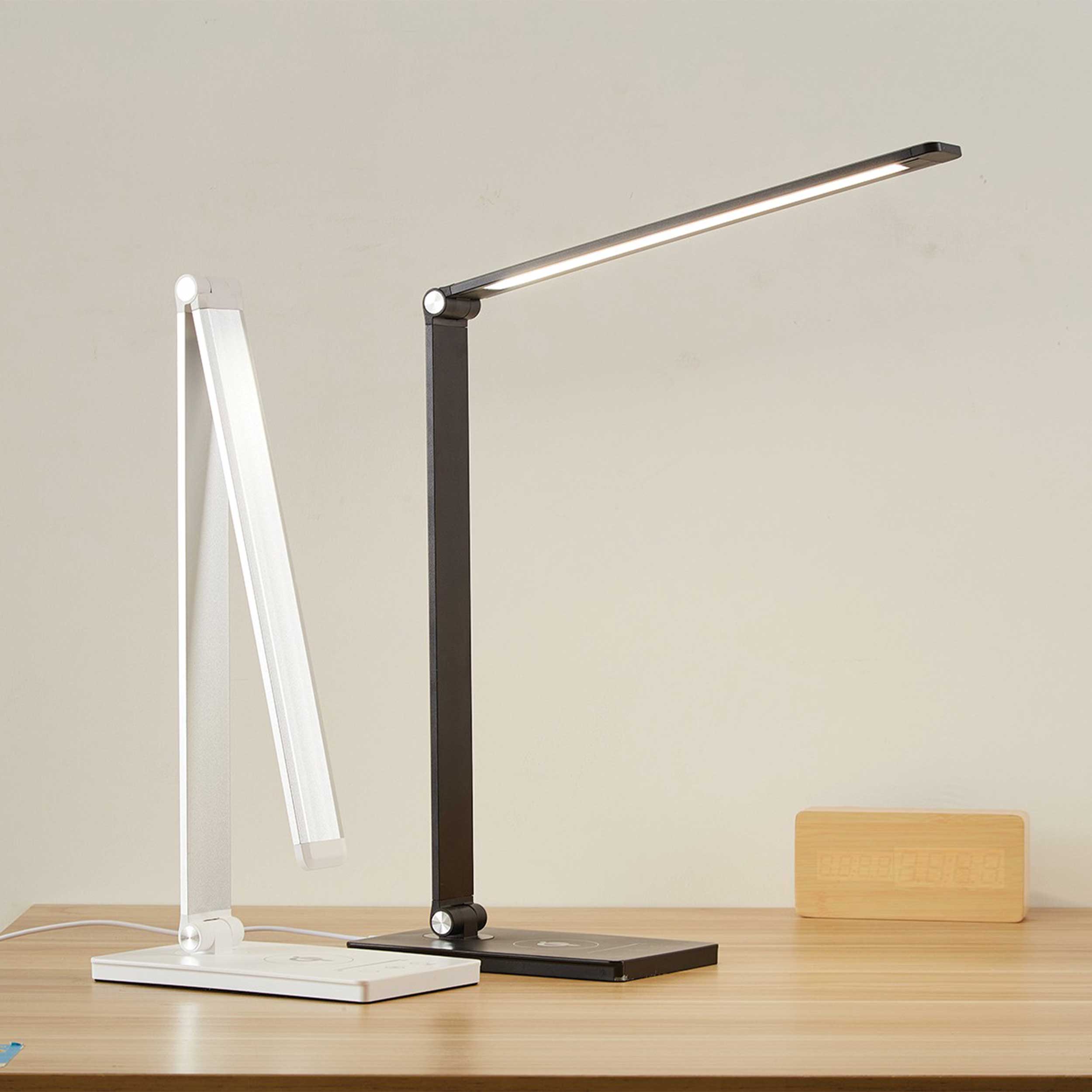 VK Light Nia Square LED bordlampe, dæmpbar, 3CCT