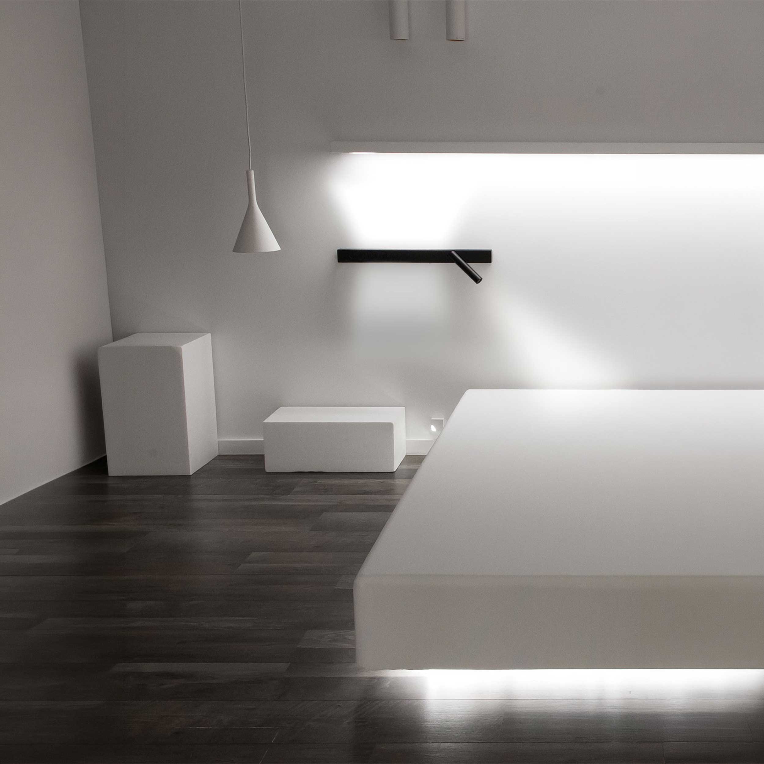 VK Light Olo LED væglampe 3-i-1