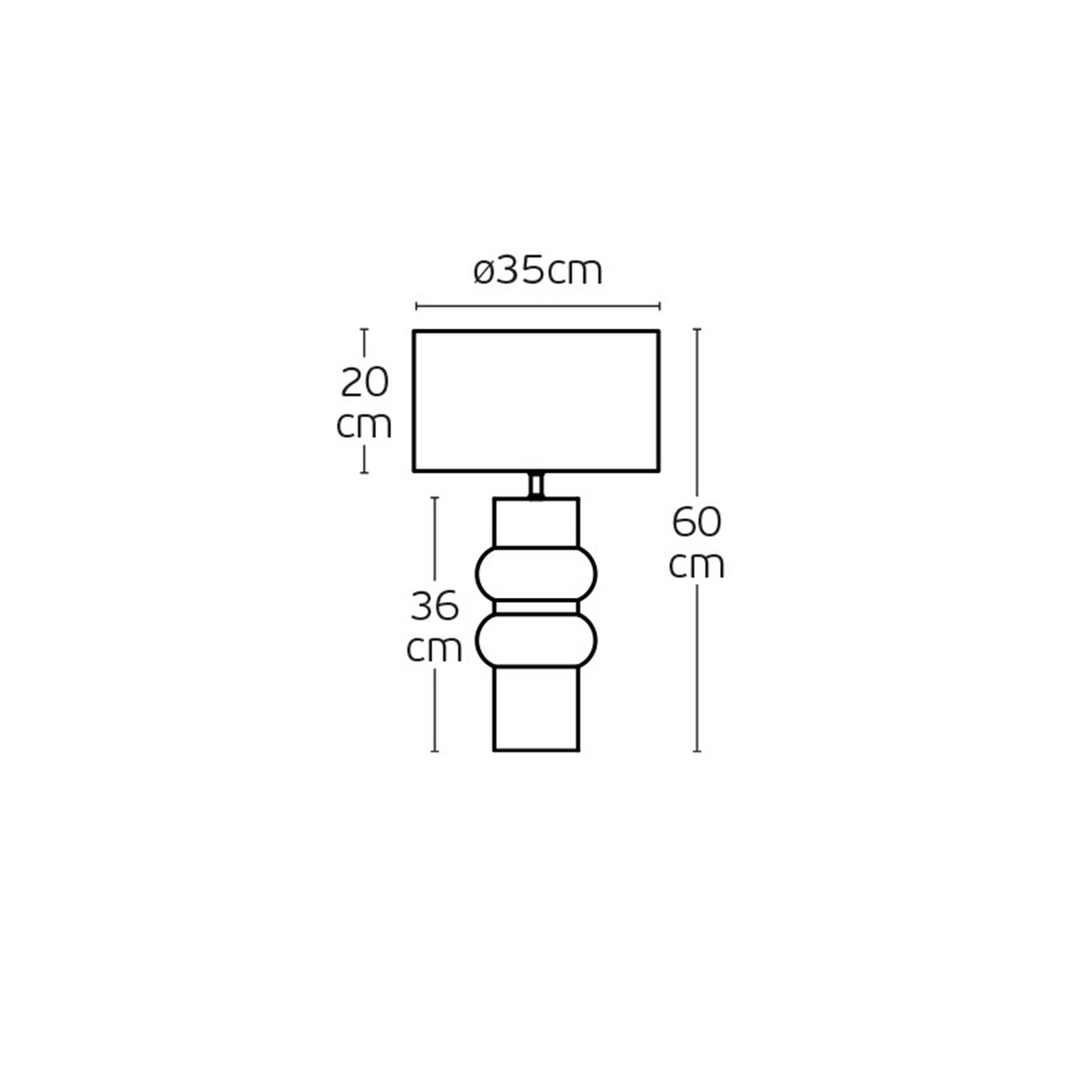 VK Light Otto E27 bordlampe