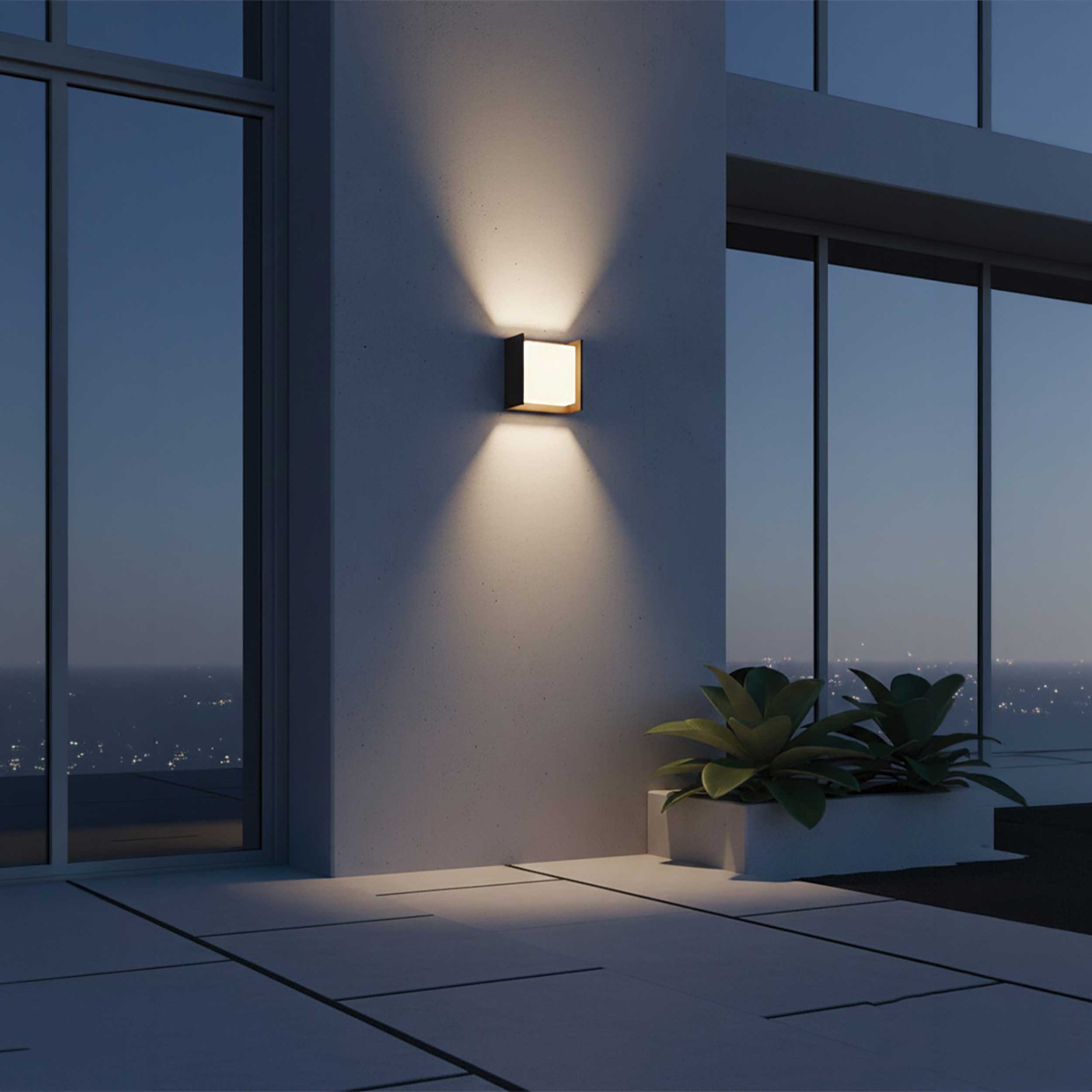 VK Light Tod LED-væglampe IP65