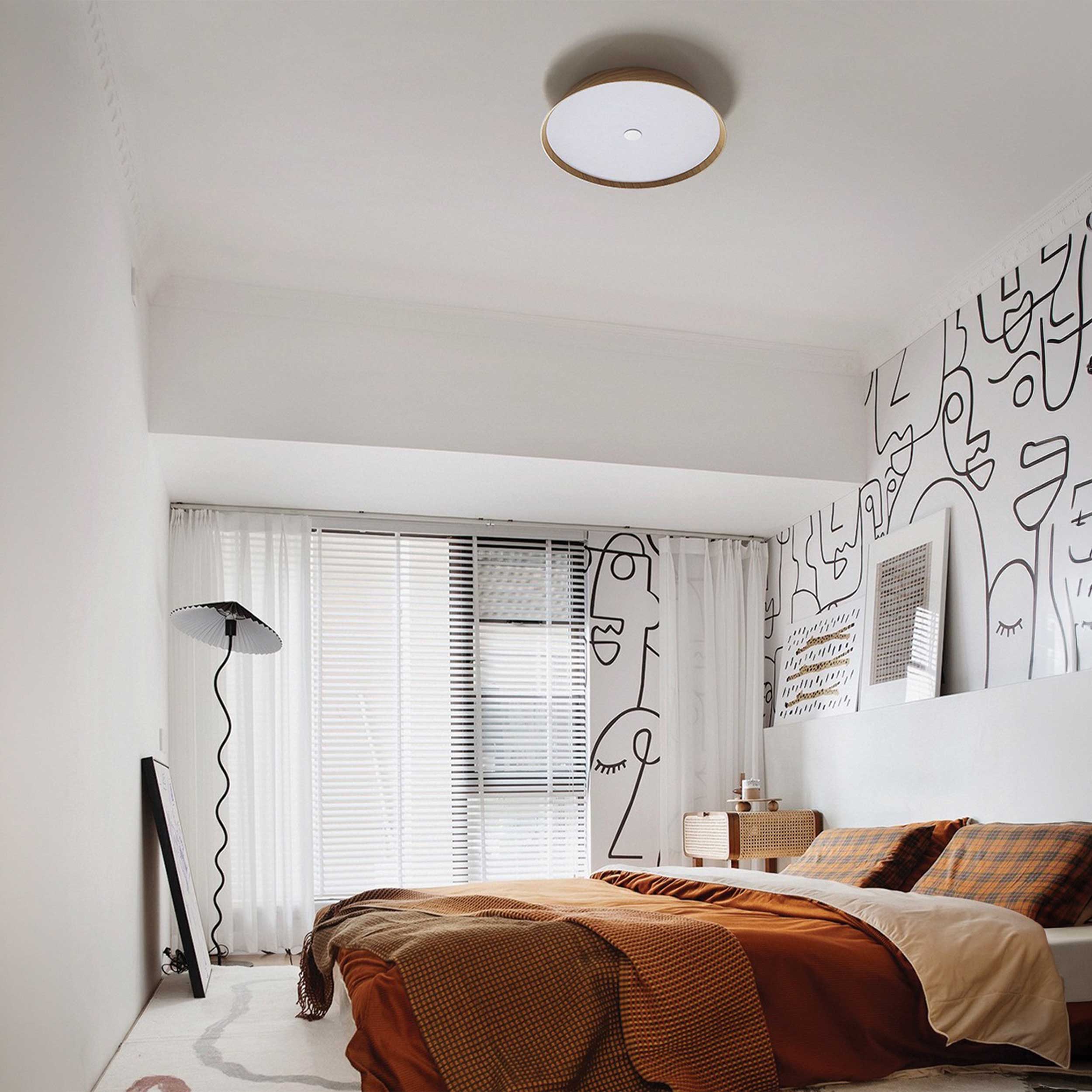 VK Light Woody LED loftslampe i træ