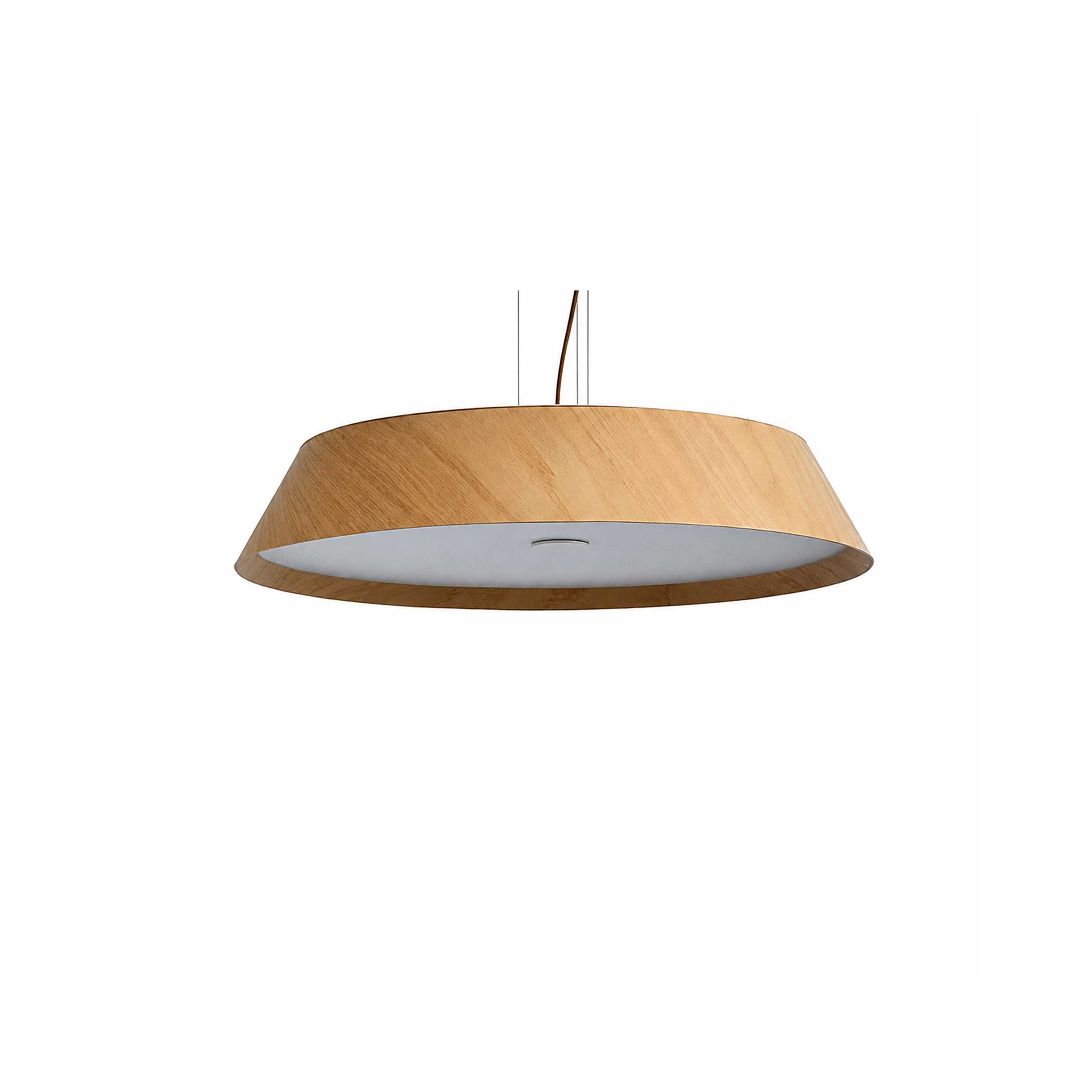 VK Light Woody LED rund pendel i træ