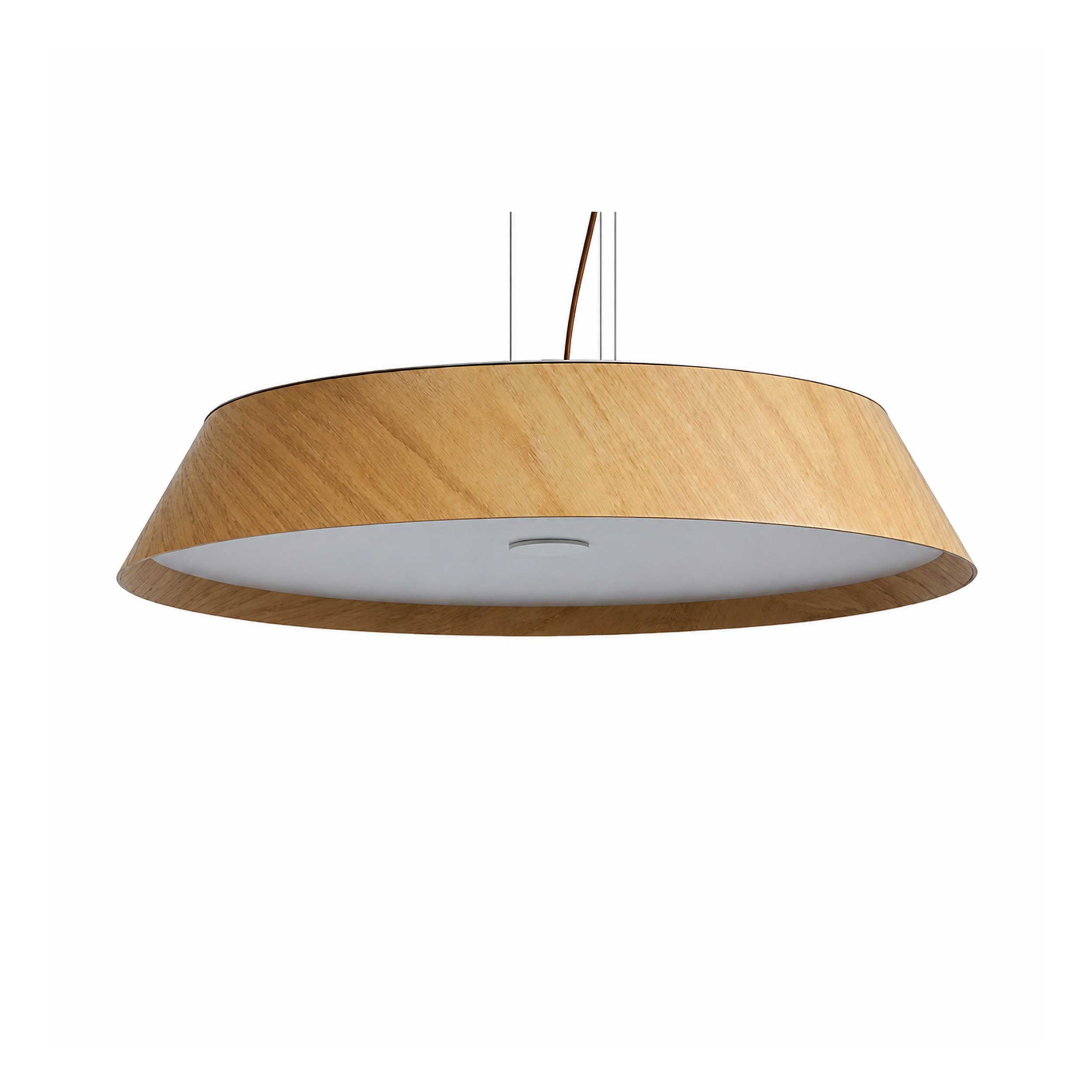 VK Light Woody LED rund pendel i træ