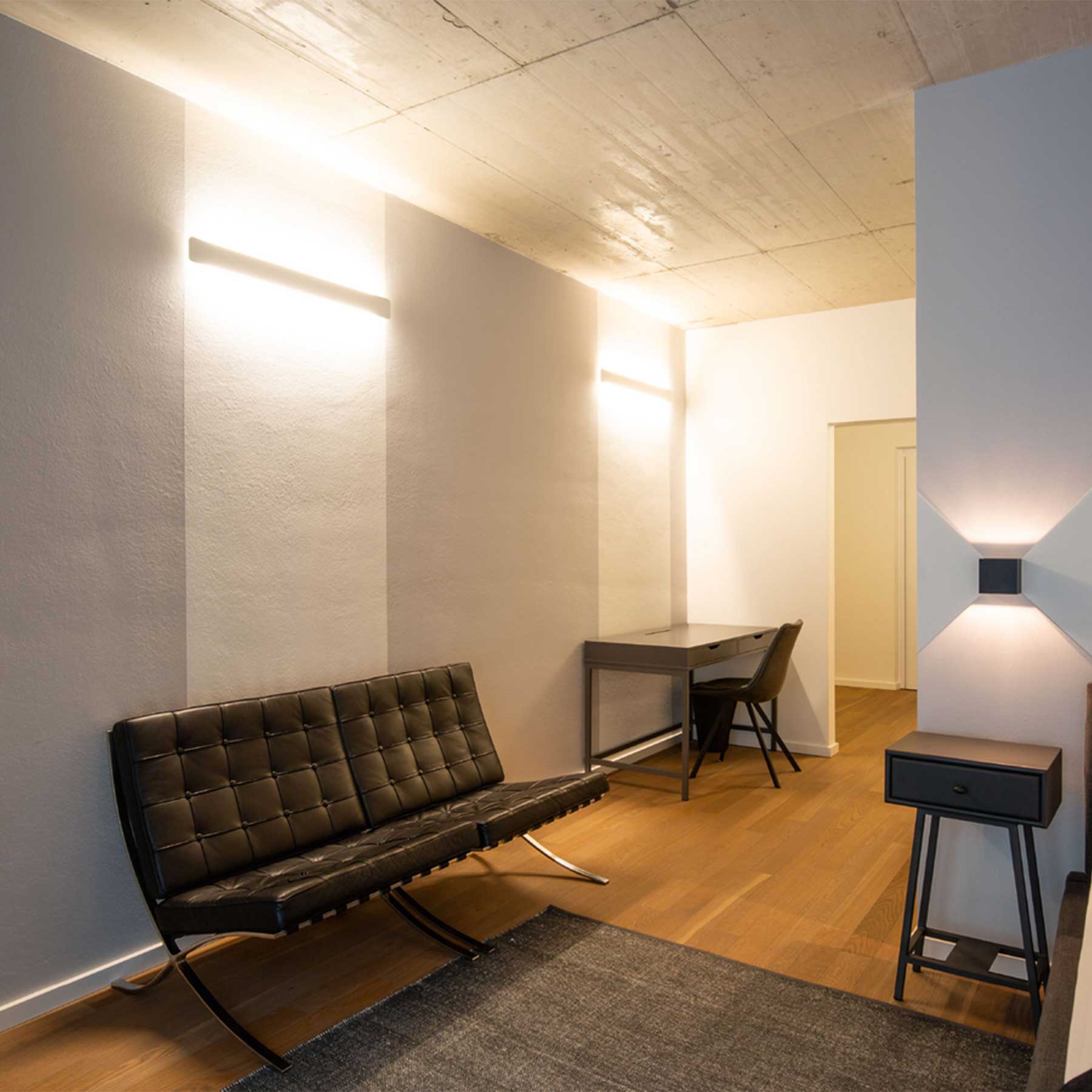 Wever and Ducré MILES nástěnné podélné svítidlo