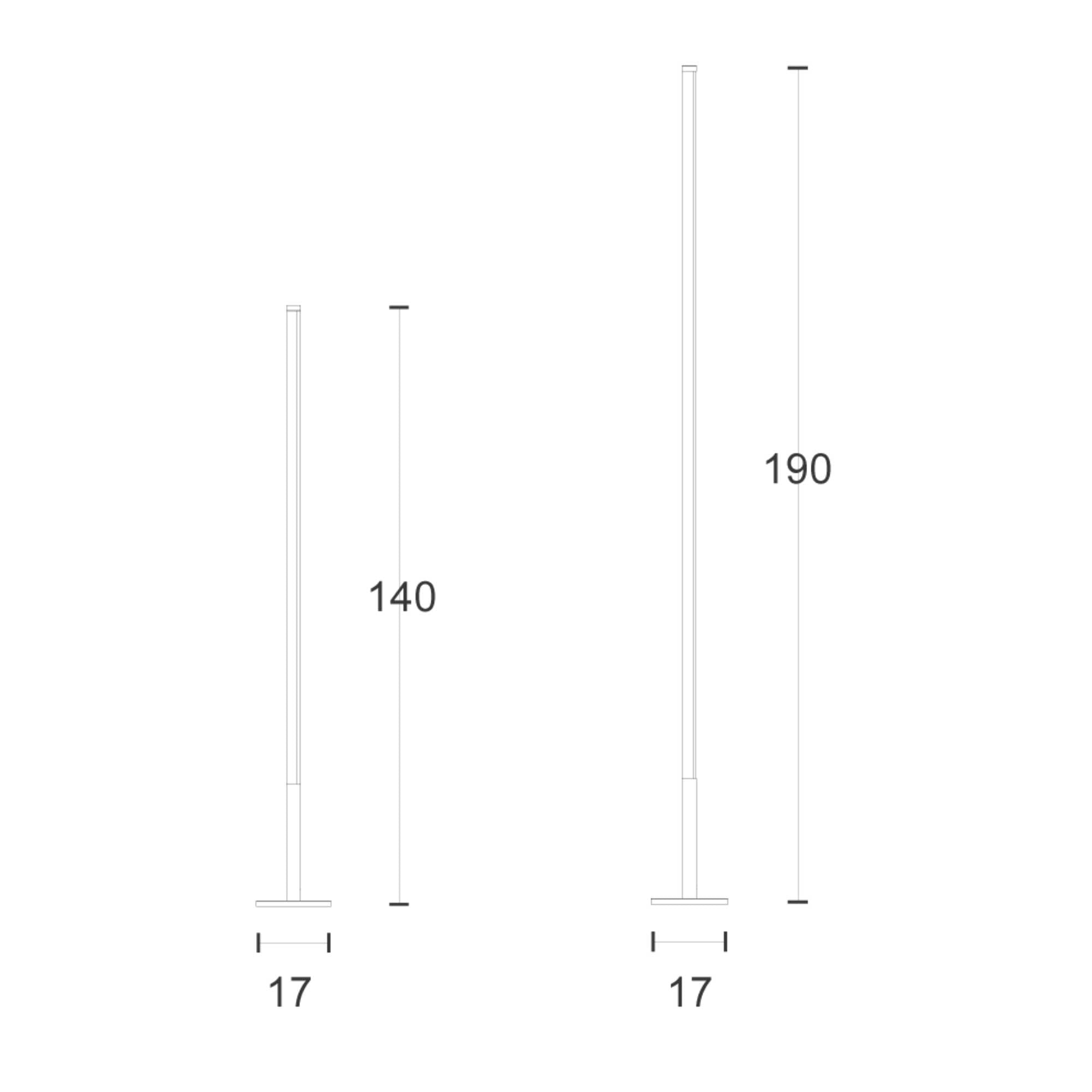 Zava Cosima LED stojací svítidlo